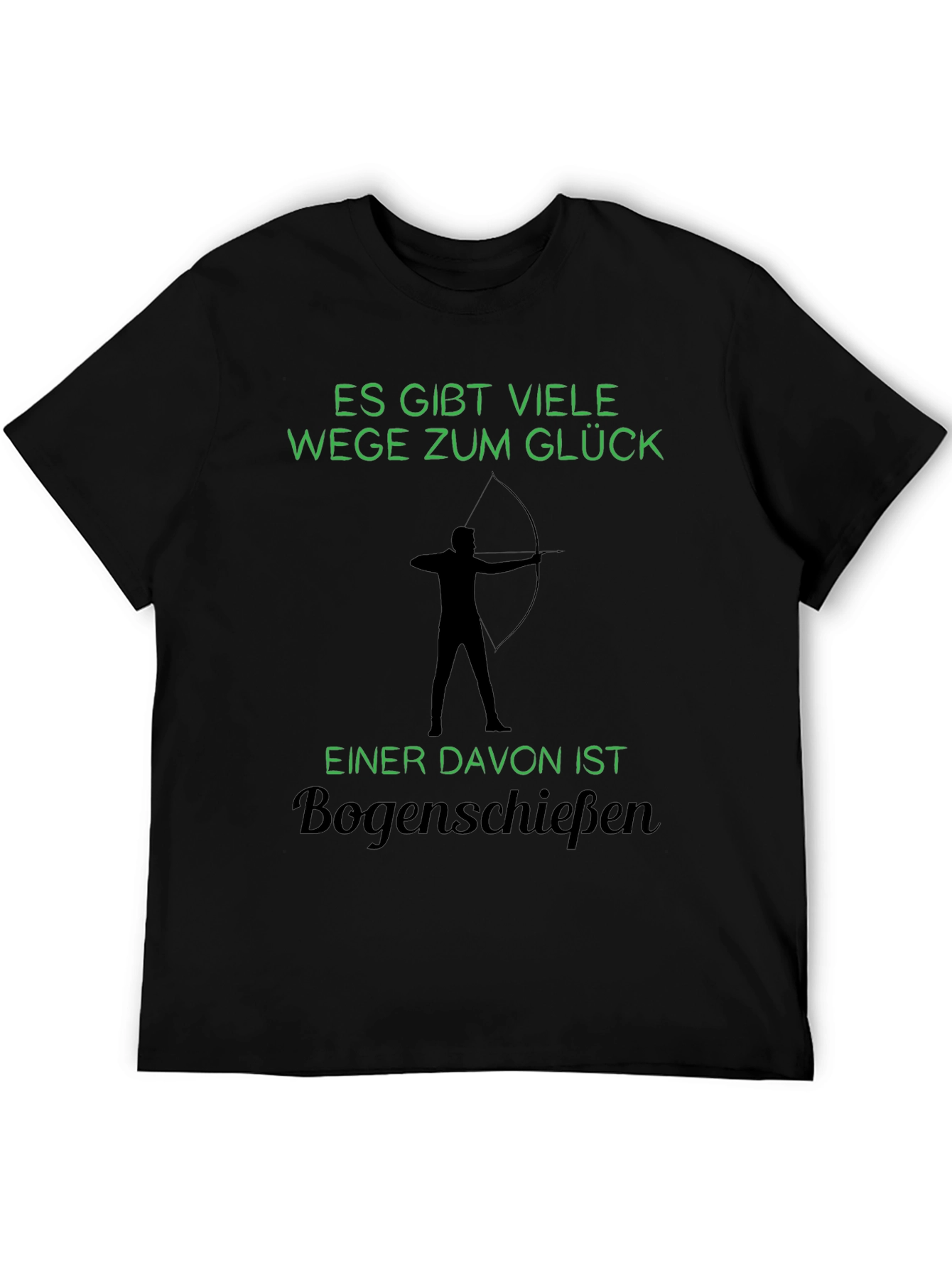 Black Archery Glück T-Shirt view 5
