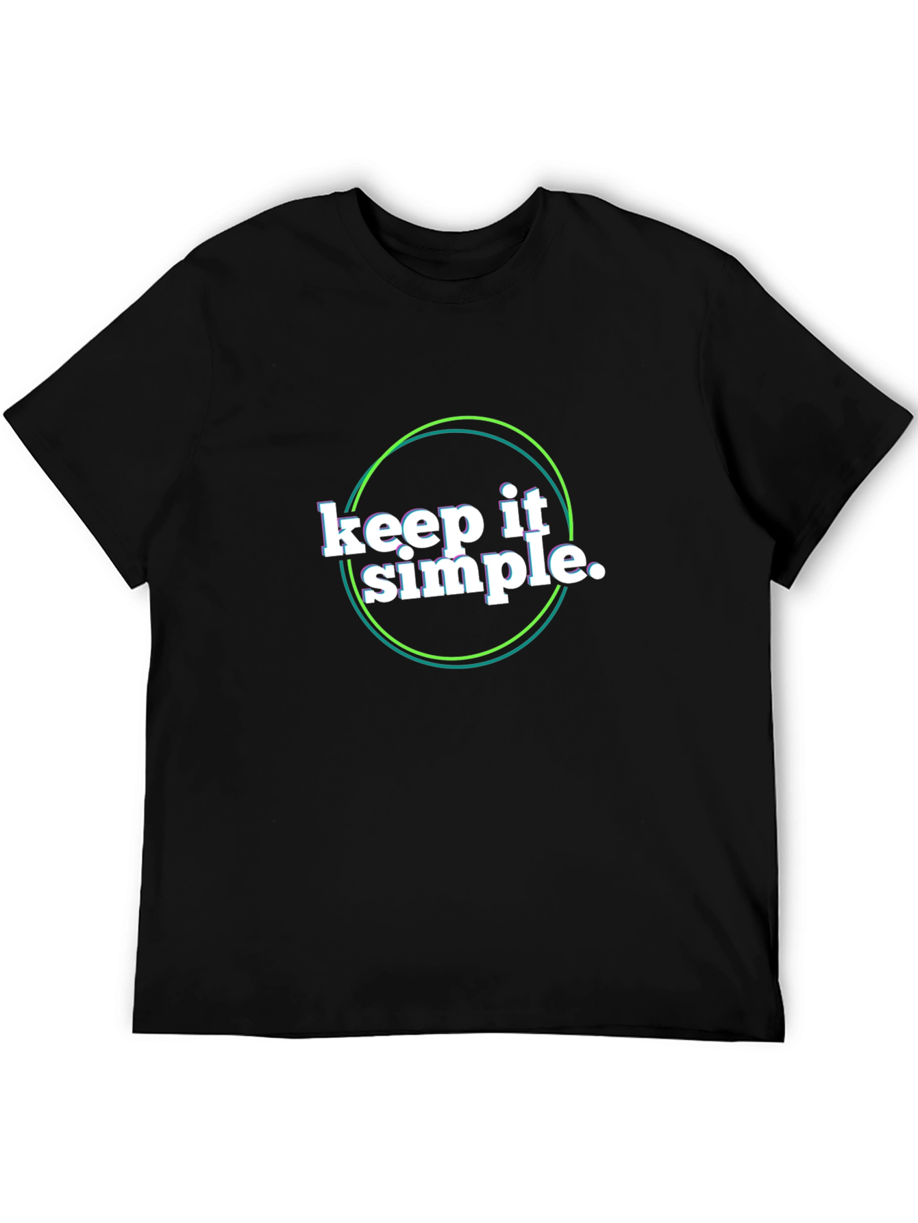 Black Keep It Simple Black Tee view 5