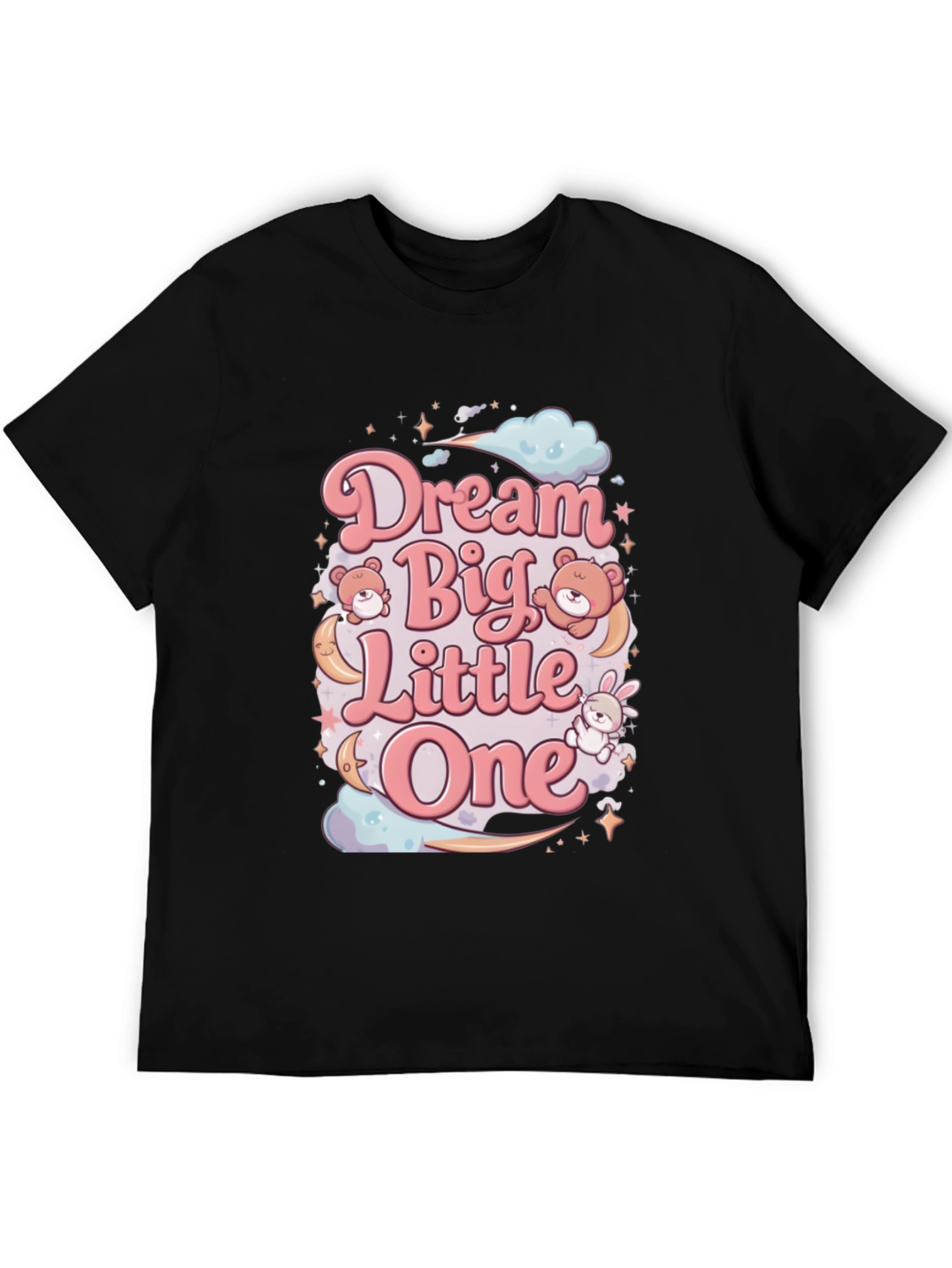 Black Dream Big Little One Graphic Tee view 5