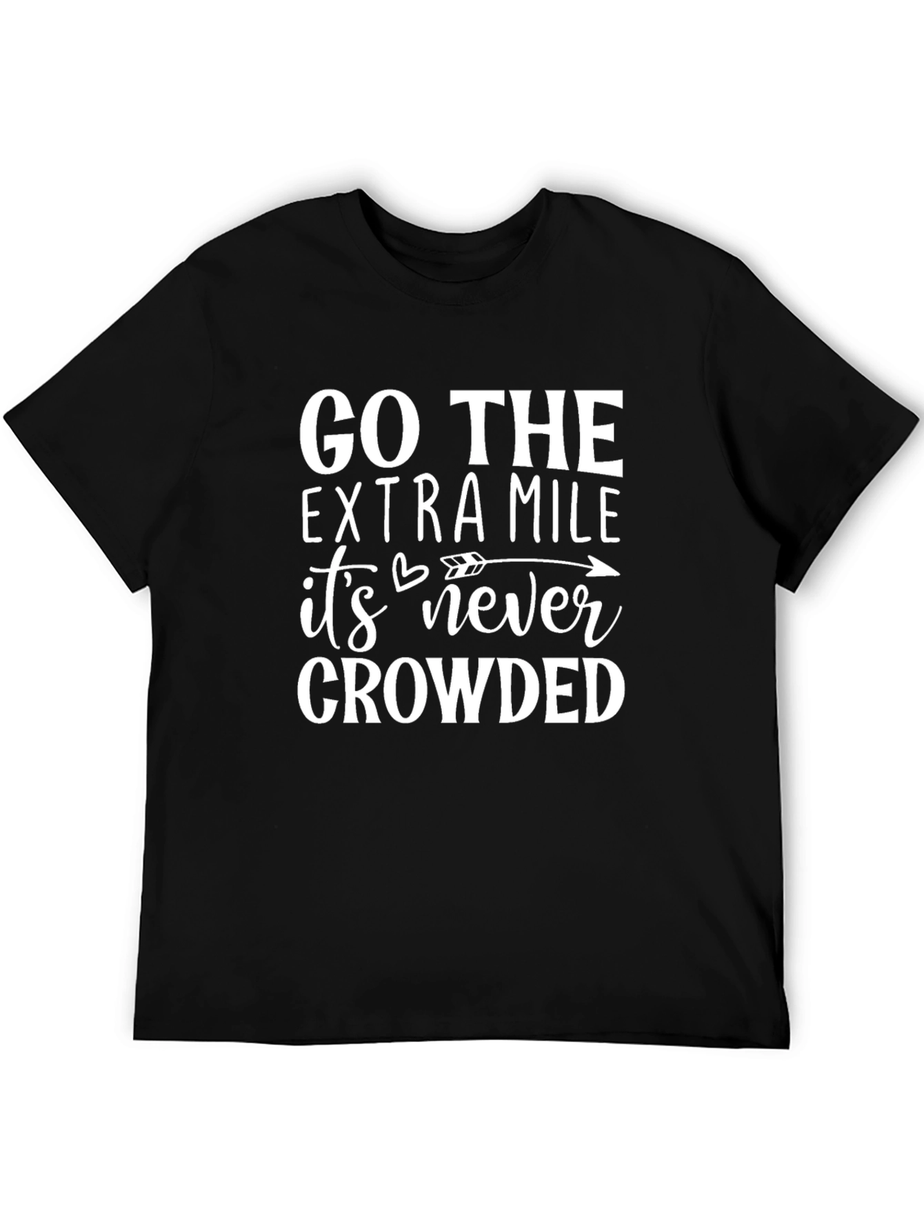 Black Go the Extra Mile T-Shirt view 5