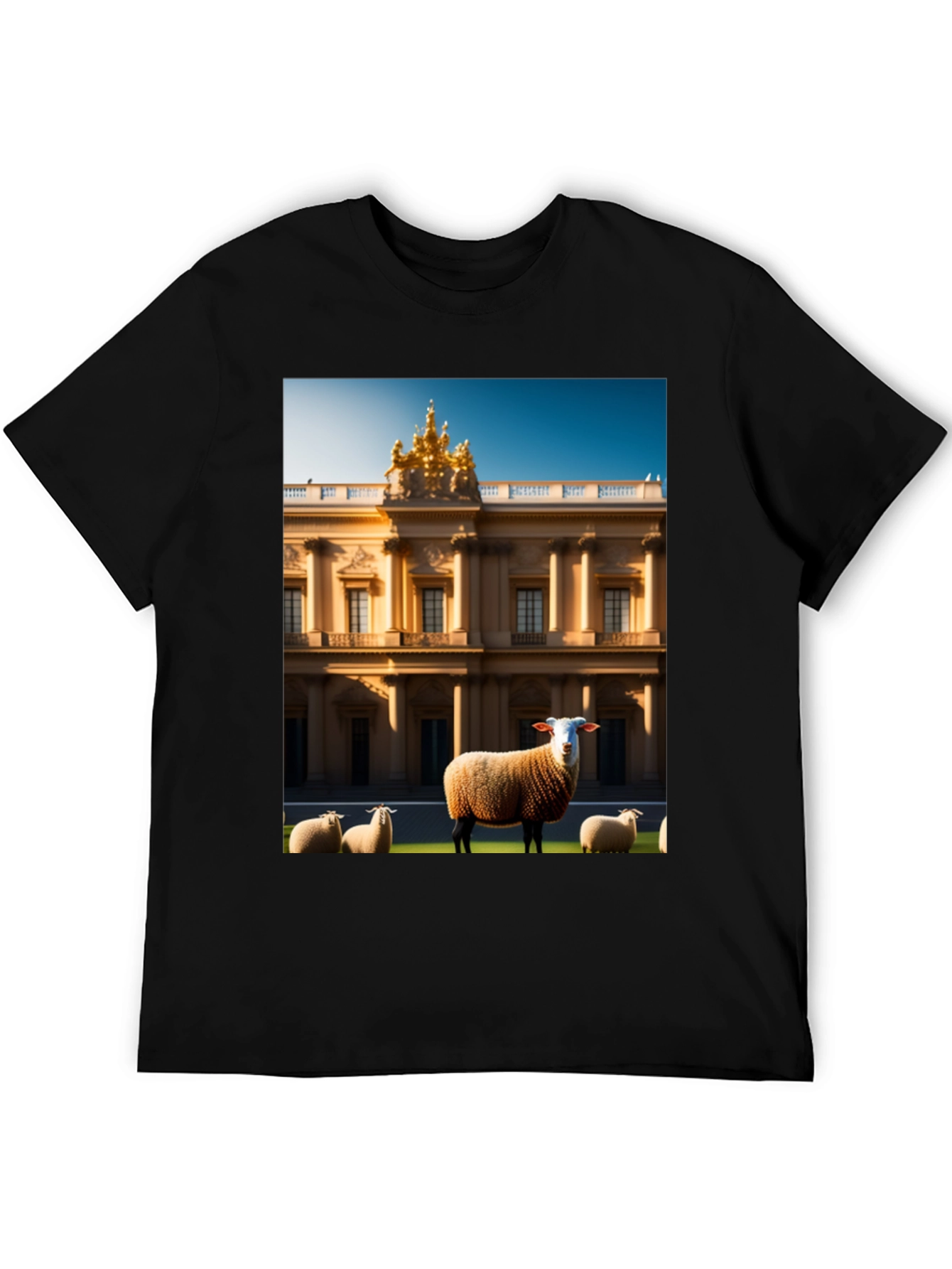 Black Sheep and Mansion Graphic Tee view 5