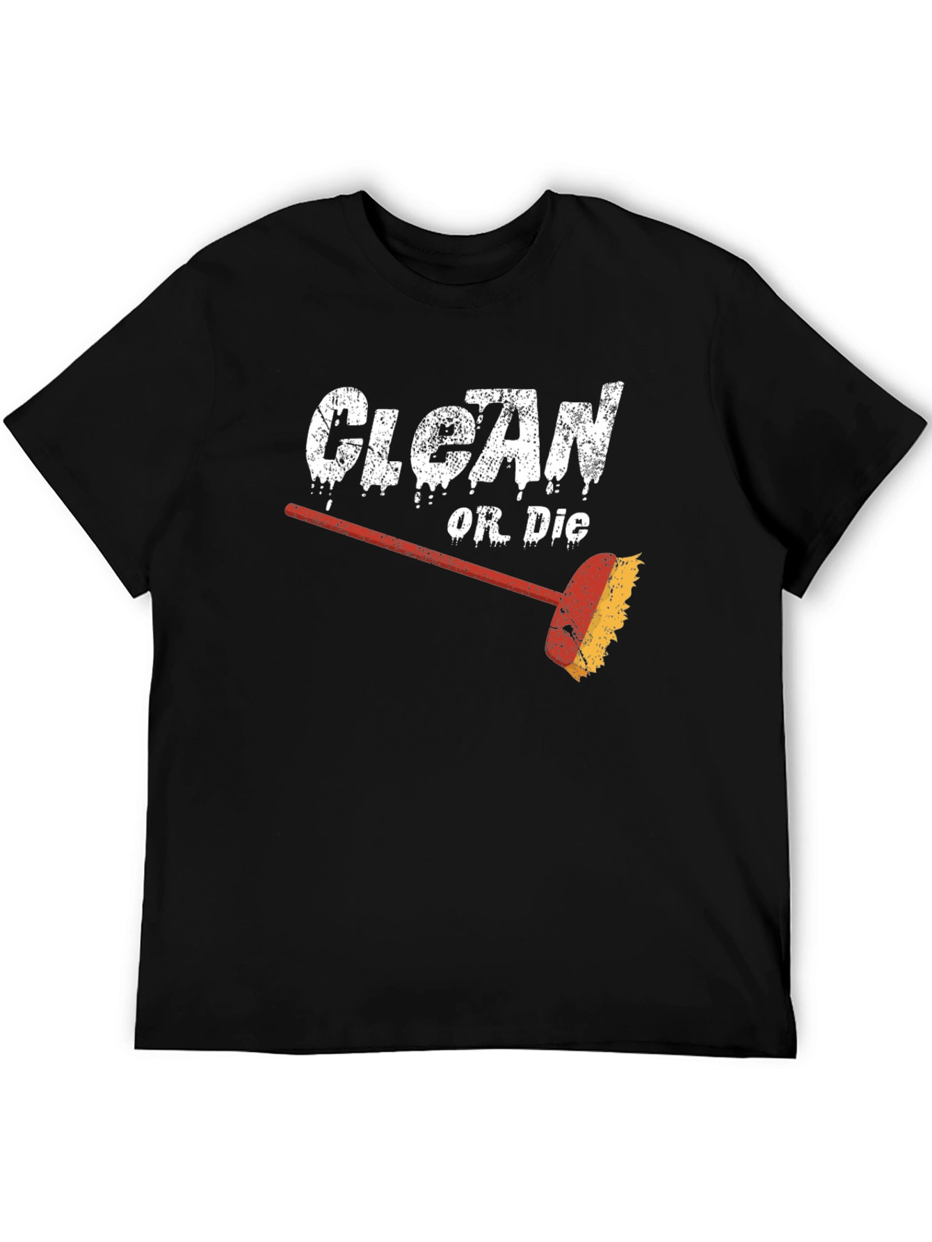Black Clean or Die Graphic Tee view 5