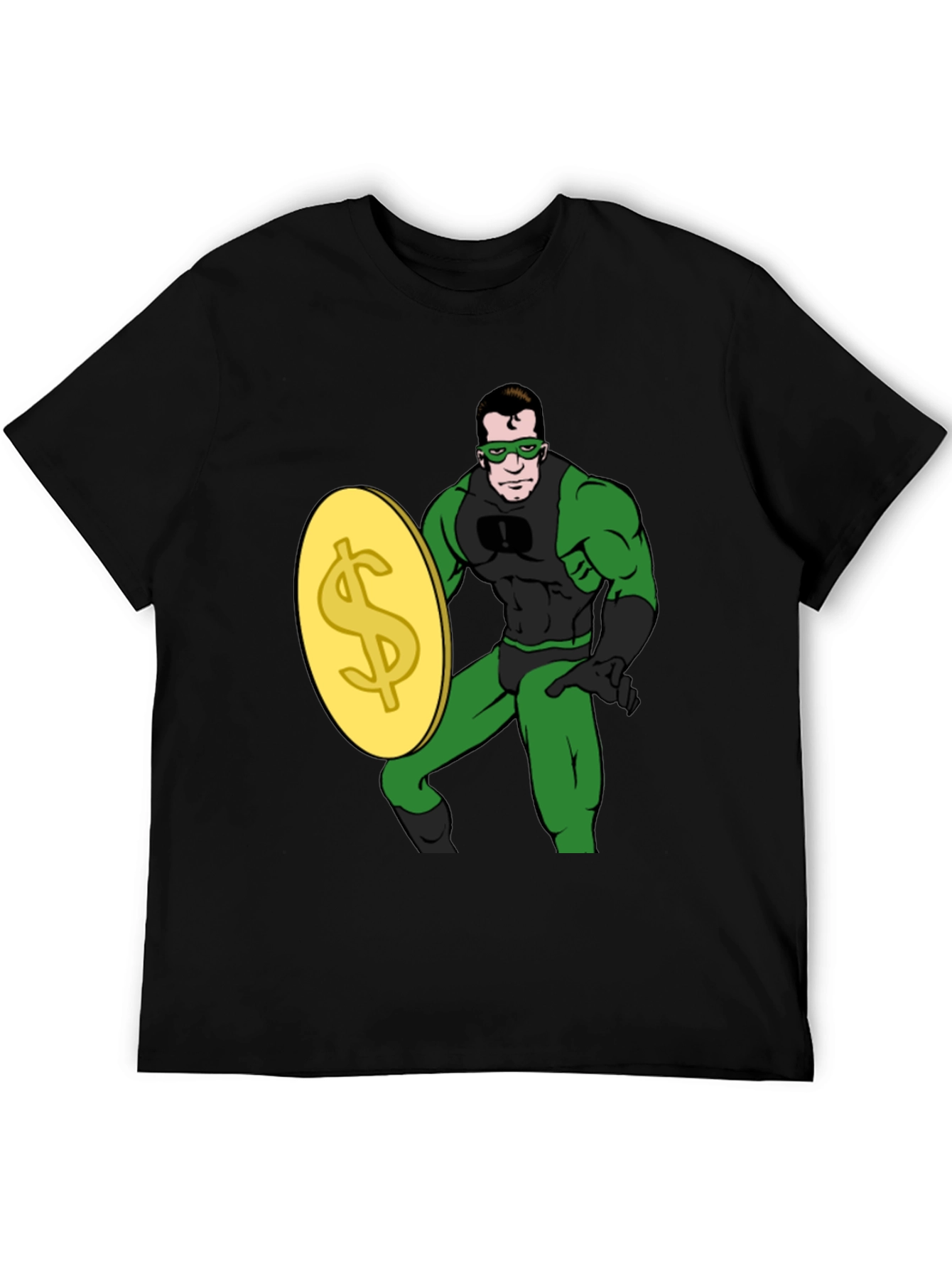 Black Dollar Defender T-Shirt view 5