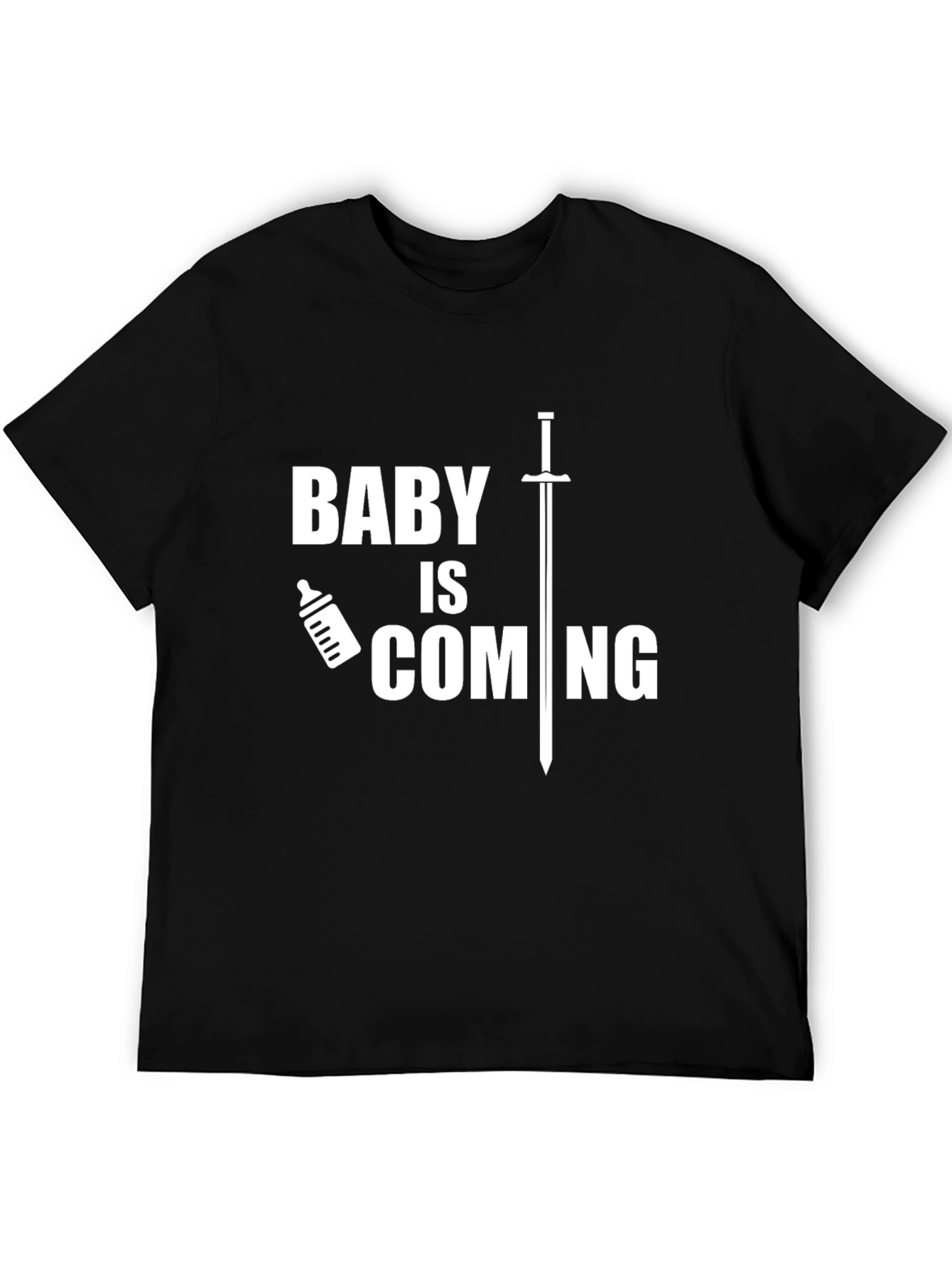 Black Baby Is Coming - Novelty T-Shirt view 5