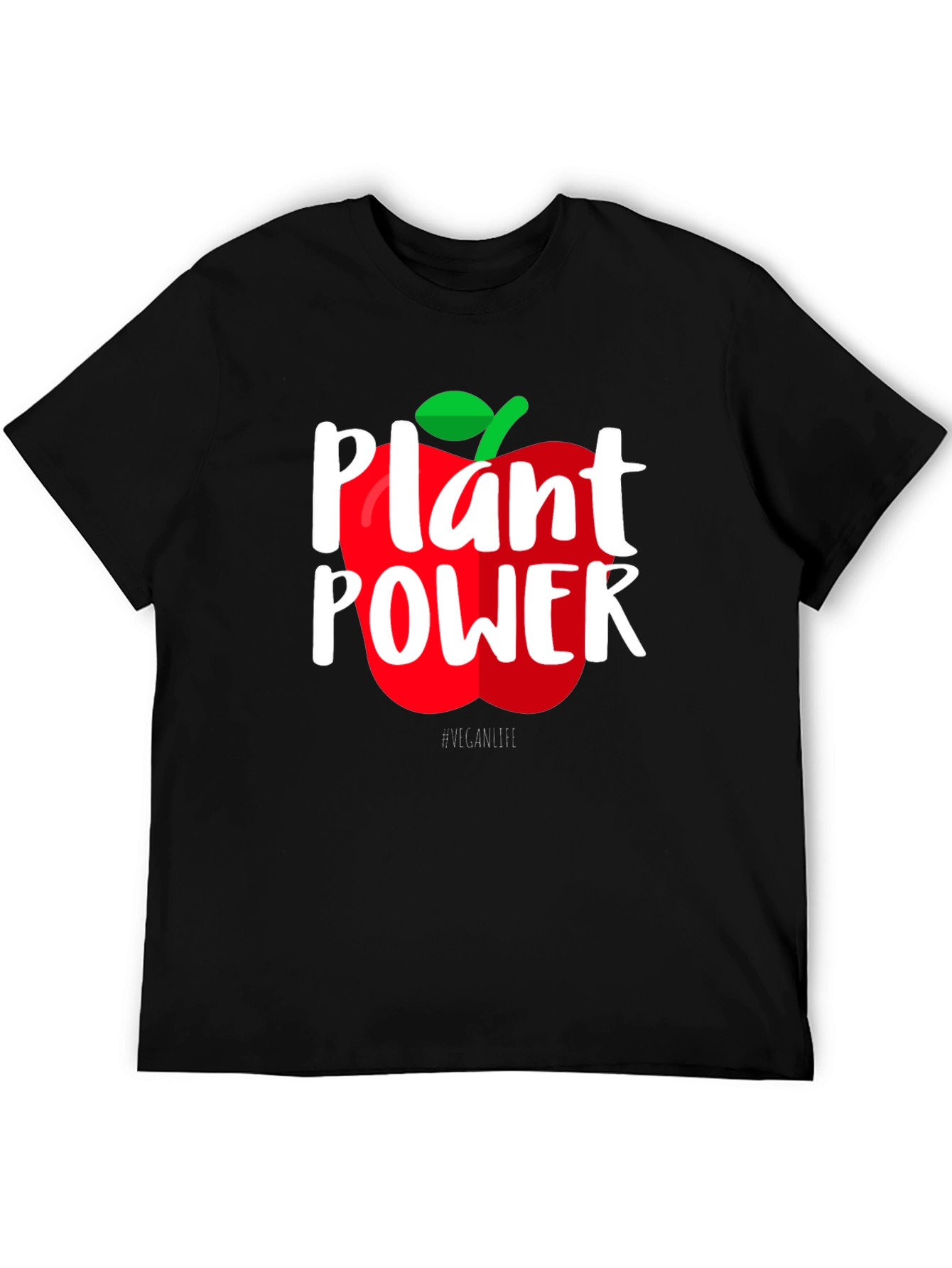 Plant Power Vegan Graphic Tee - 5