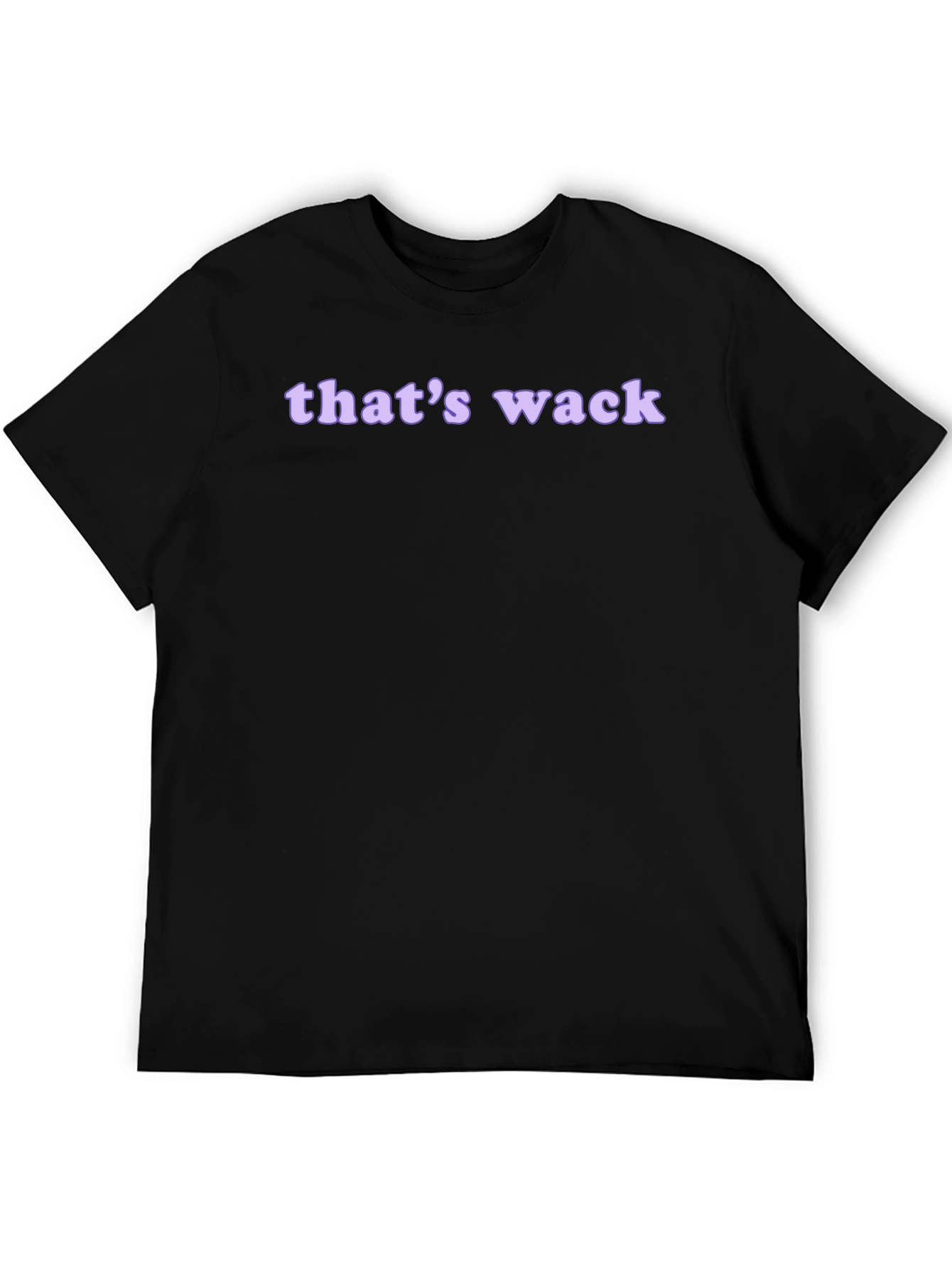 Black That's Wack Graphic T-Shirt - Casual Style view 5