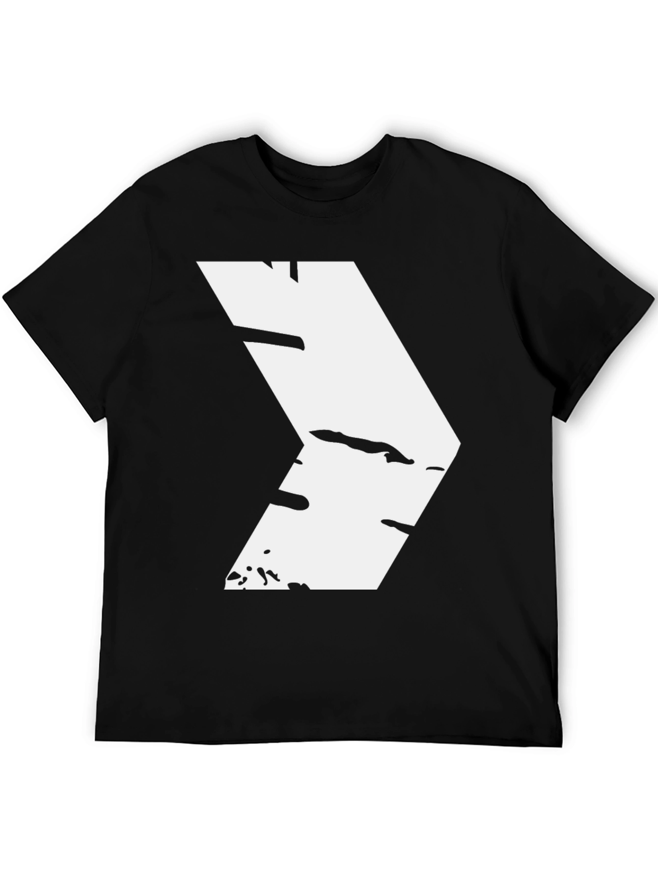 Black Arrow Graphic Black T-Shirt view 5