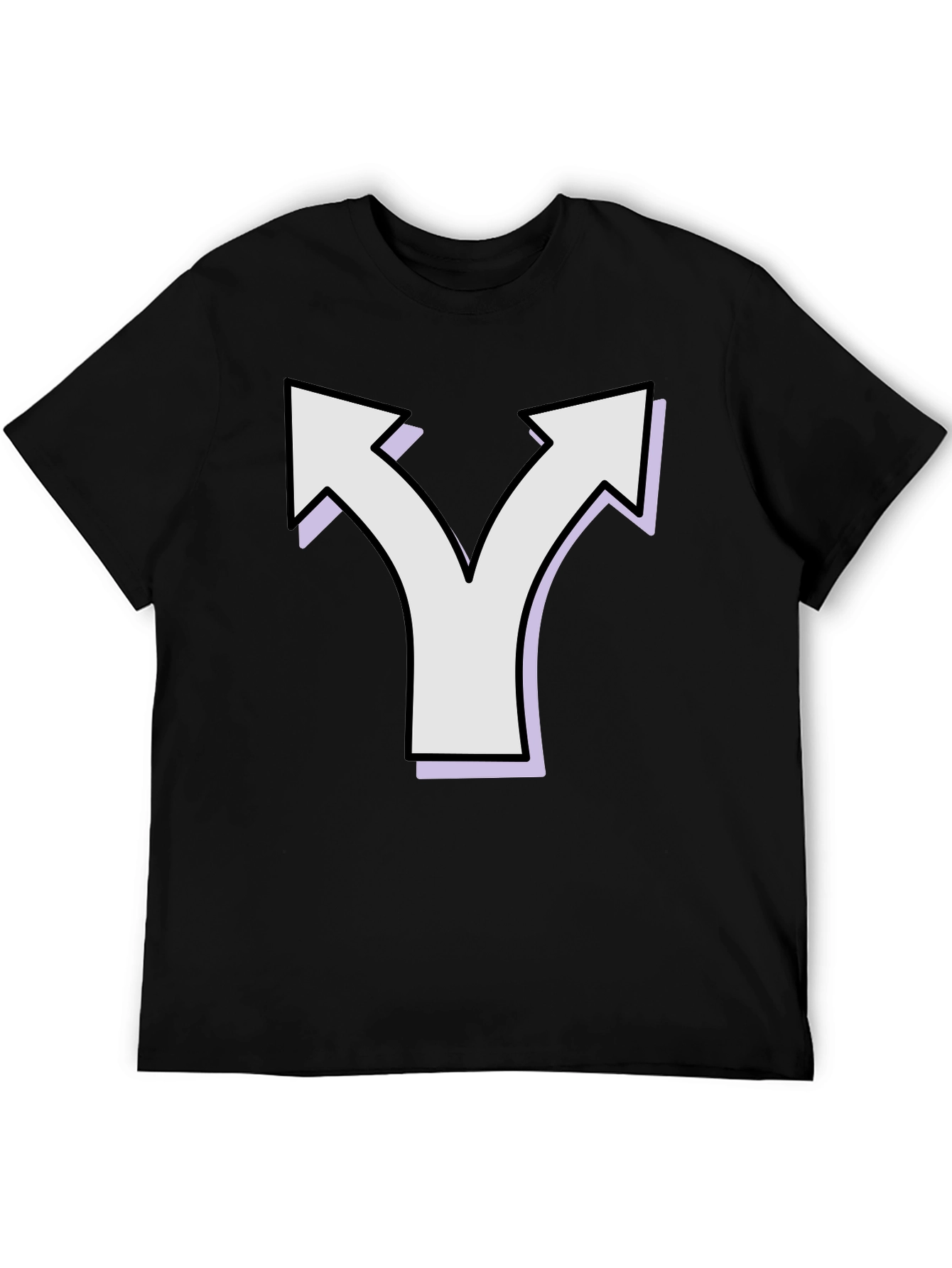 Black Direction Choice T-Shirt view 5