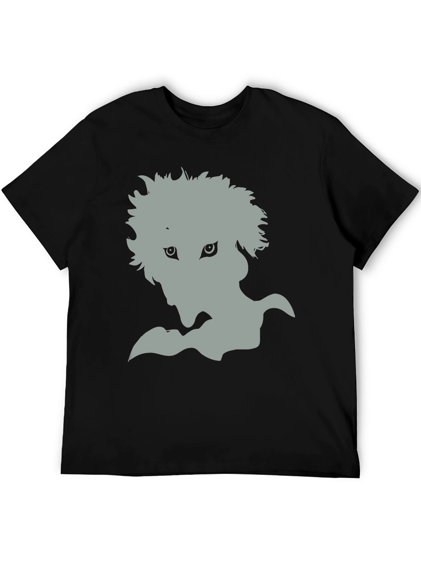 Black Mystery Creature Graphic Tee - Black view 5