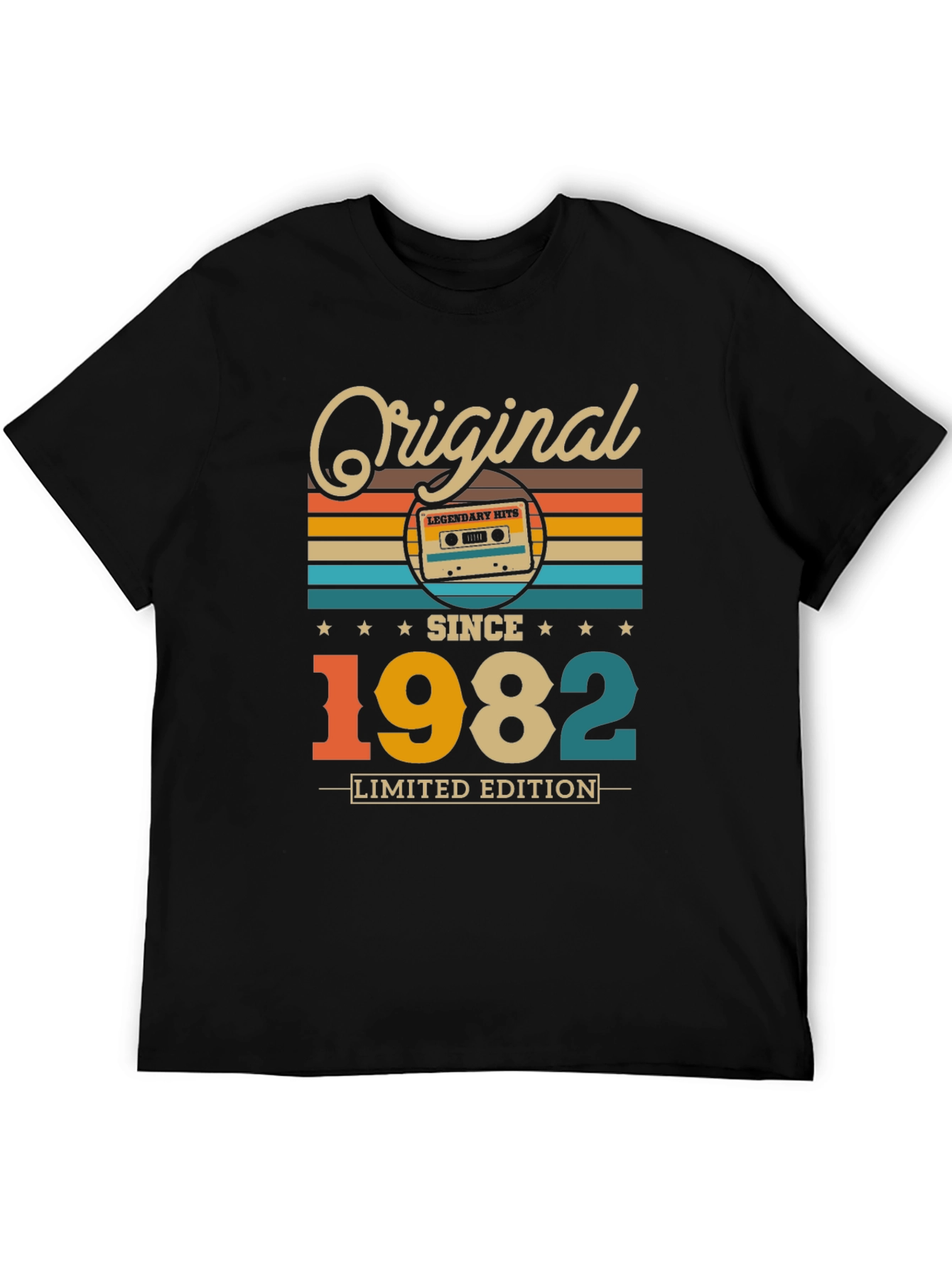 Black Original 1982 Limited Edition Graphic Tee view 5