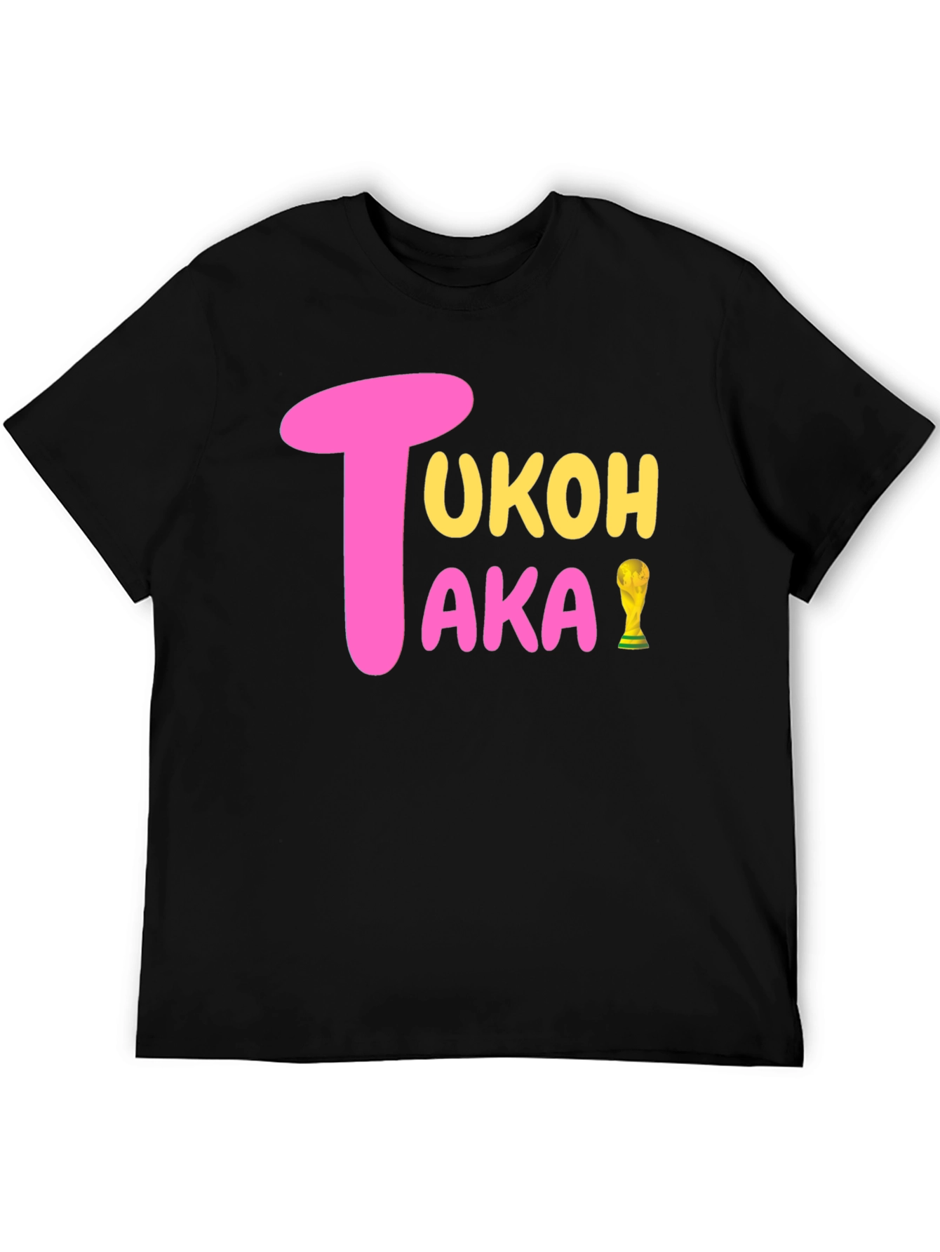 Black TUKOH AKA! Black Graphic Tee view 5