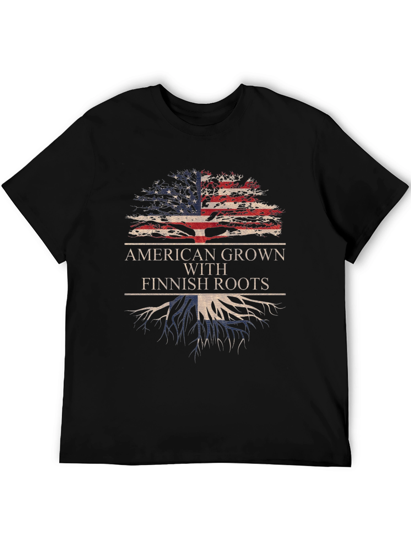 American Grown with Finnish Roots T-Shirt - 5
