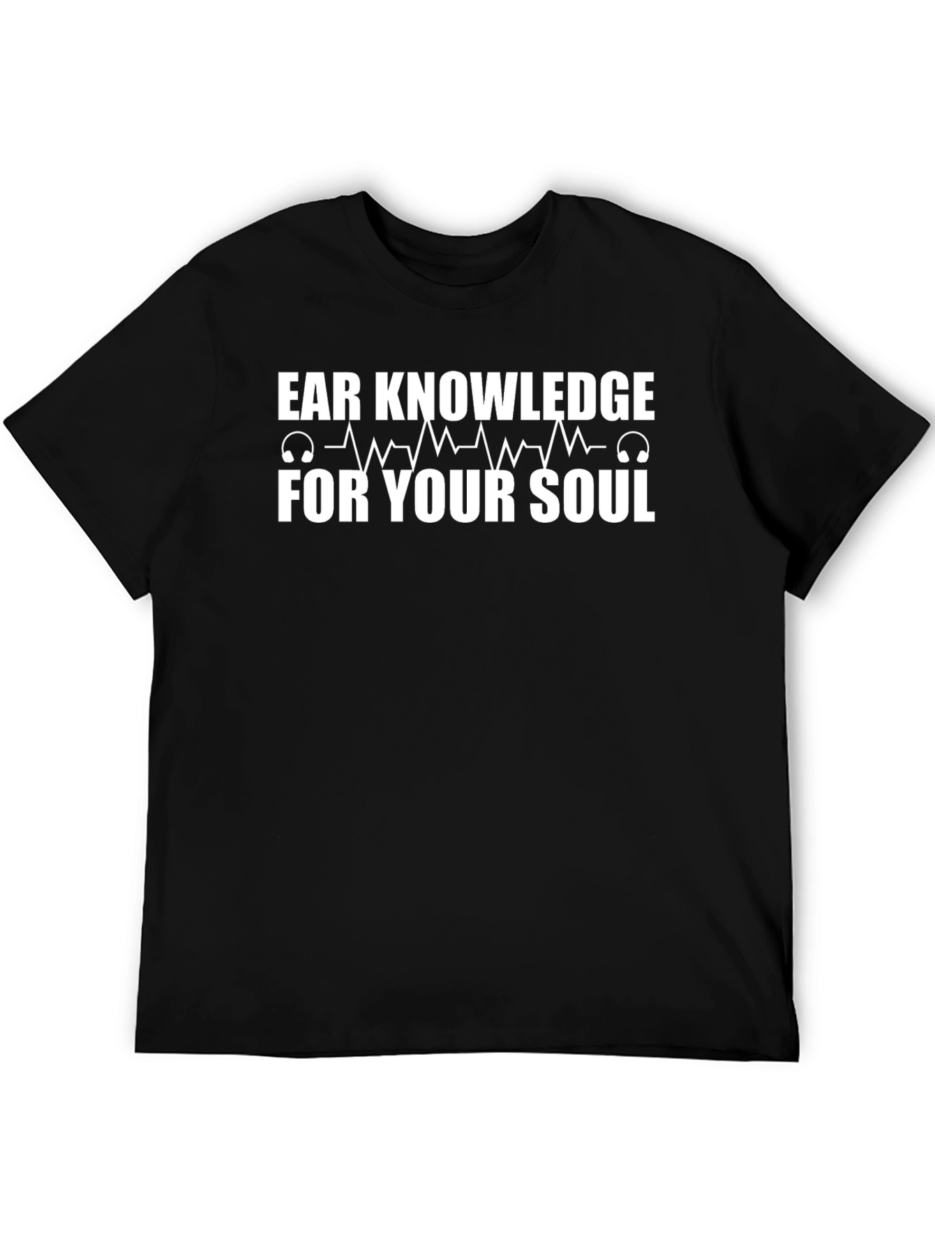 Black Ear Knowledge For Your Soul T-Shirt view 5