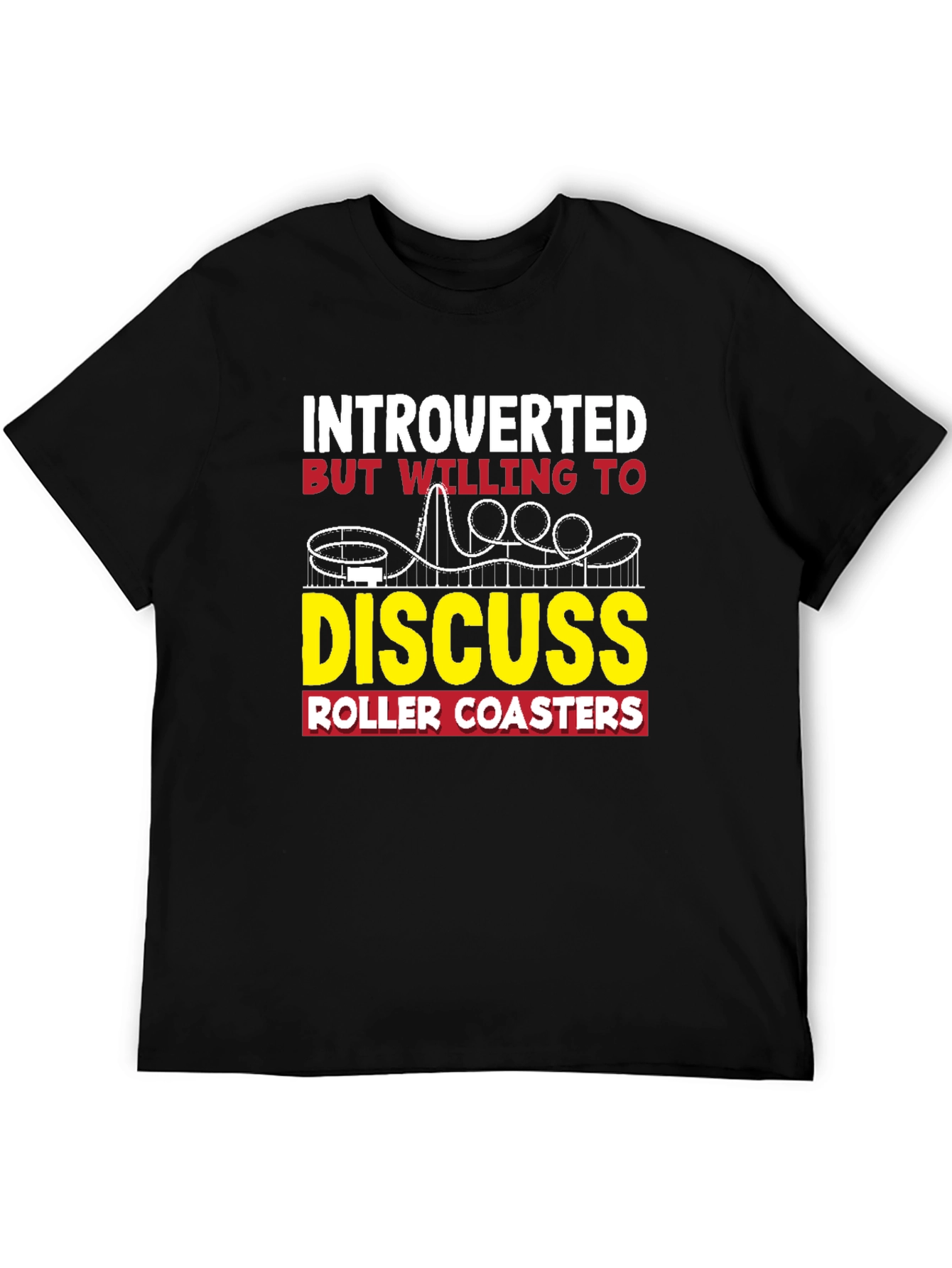 Introverted Roller Coaster Lover T-Shirt - 5