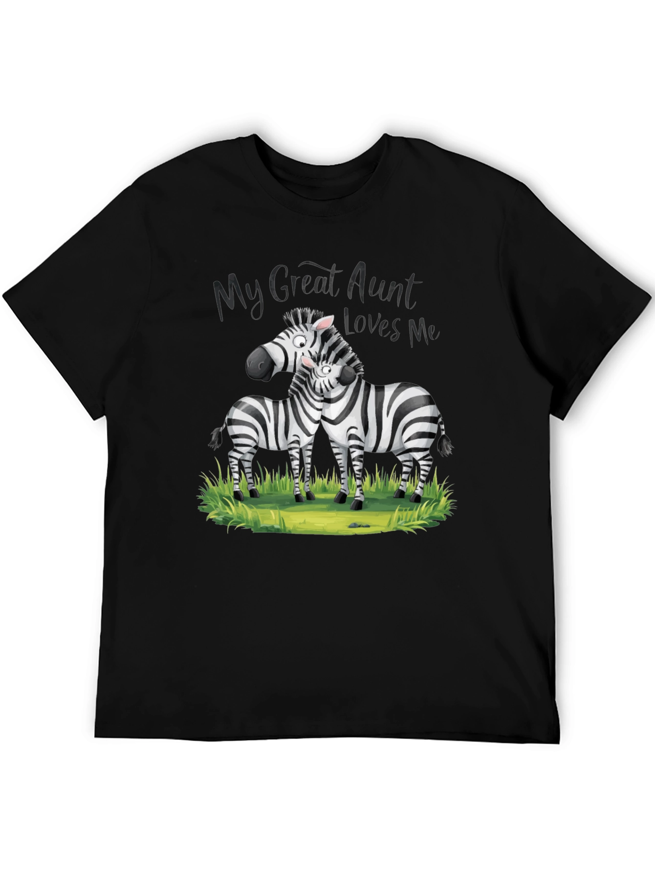 Black Zebra 'My Great Aunt Loves Me' Graphic Tee view 5