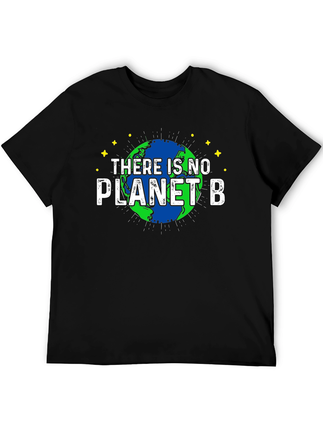 Black There Is No Planet B Graphic T-Shirt view 5