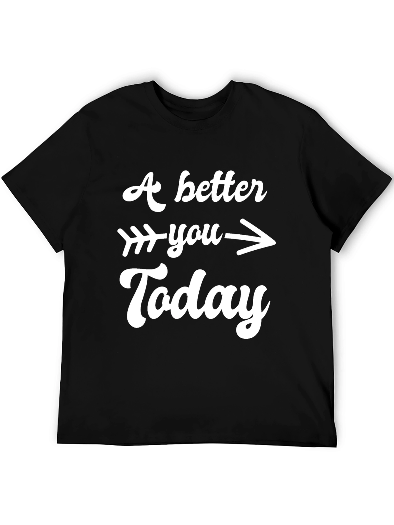 Black A Better You Today Graphic Tee view 5