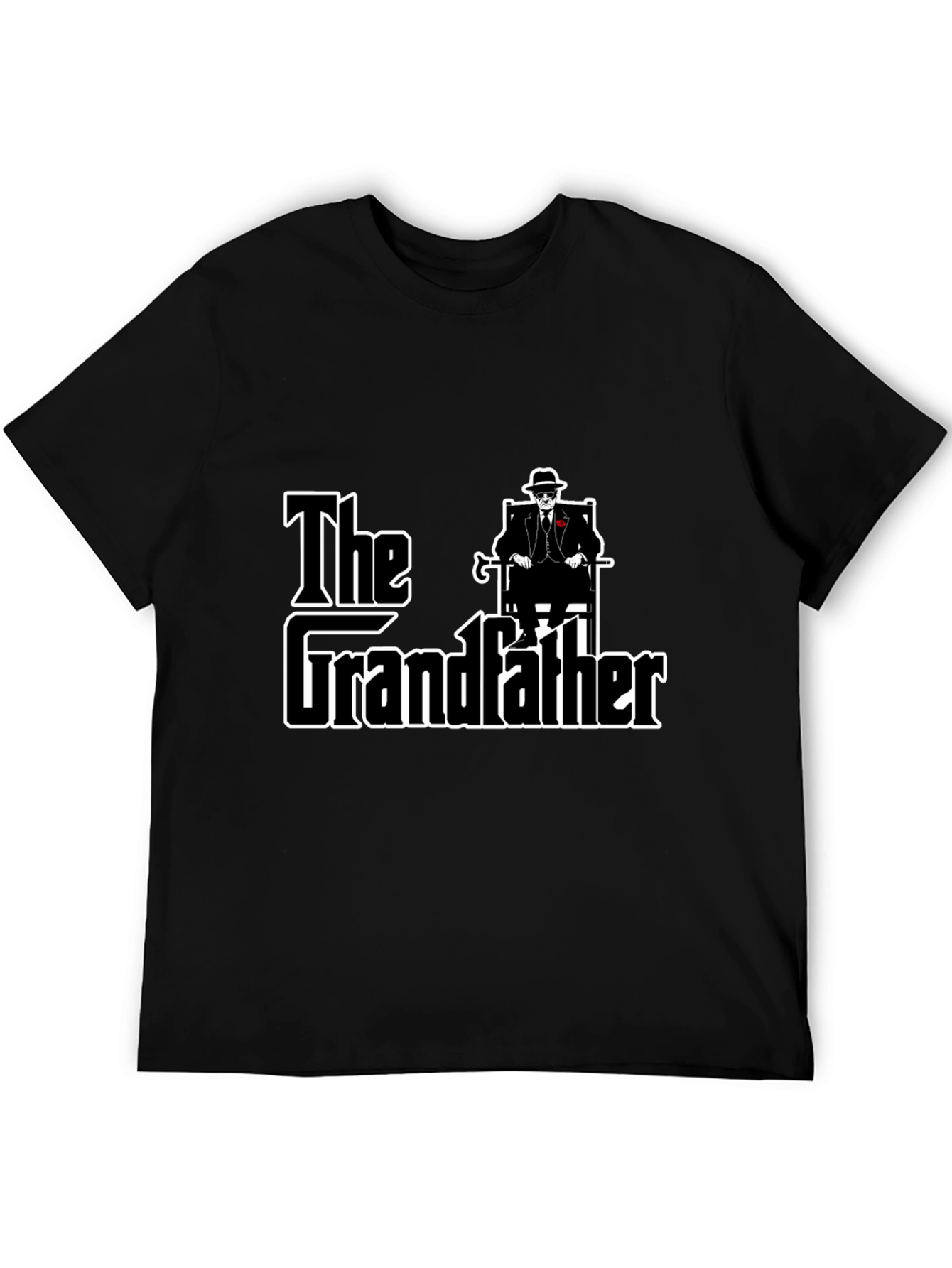 The Grandfather Graphic Tee - Classic Black T-Shirt - 5