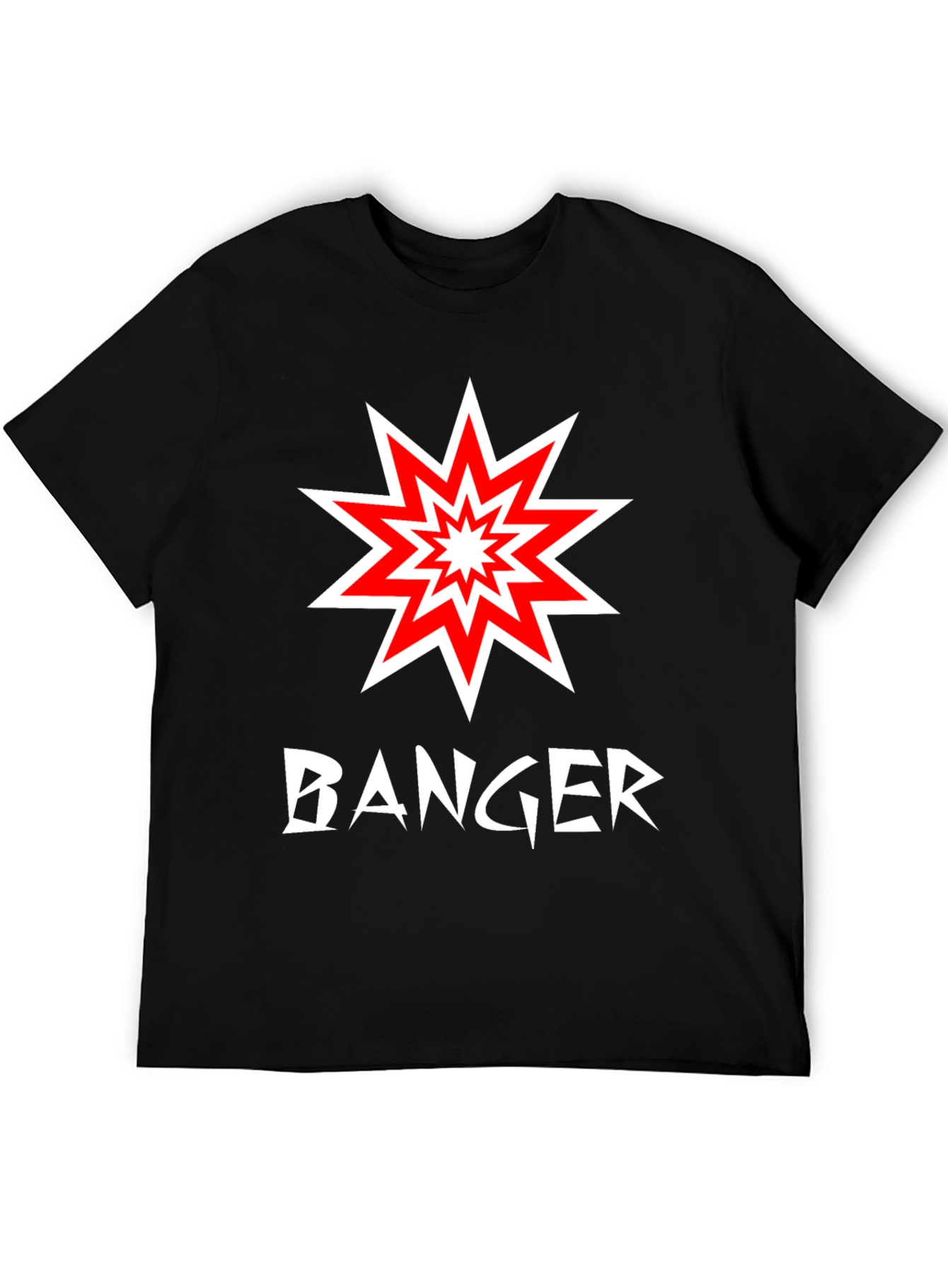 Black Banger Graphic Tee - Explosive Style! view 5