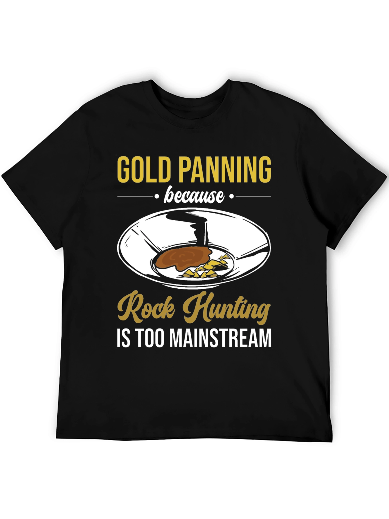Black Gold Panning Tee - Rock Hunting's Alternative view 5