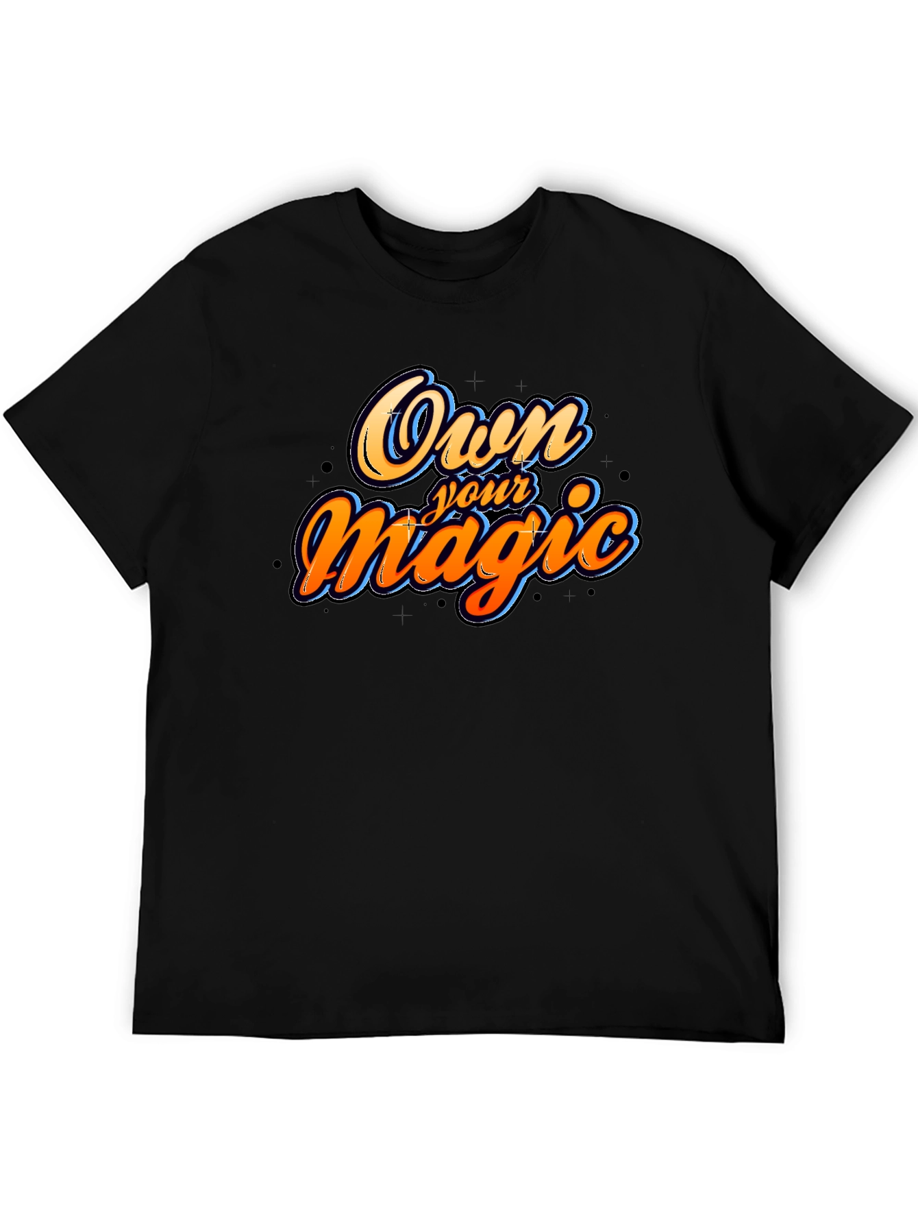 Black Own Your Magic Graphic T-Shirt - Black view 5