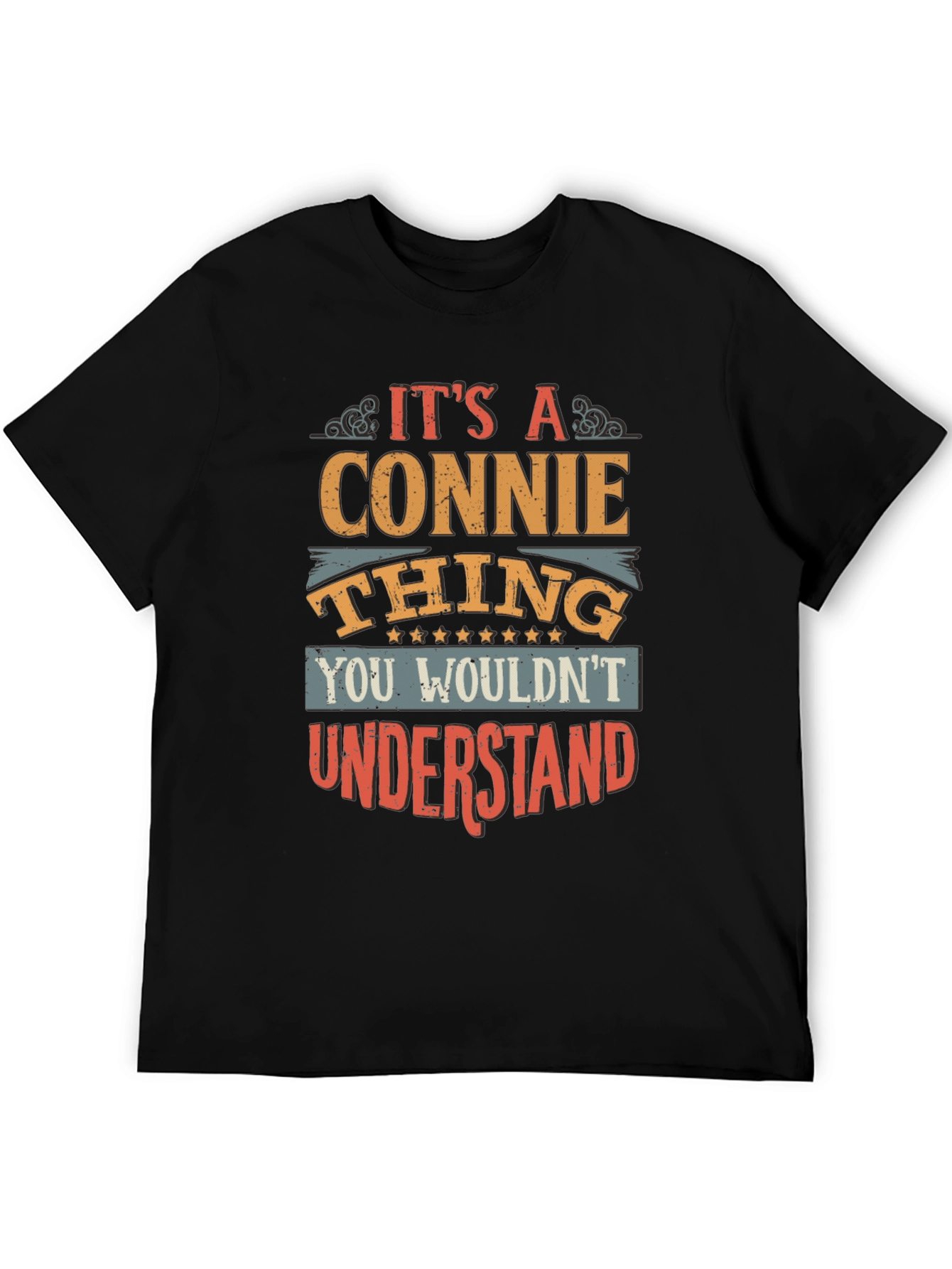 Black It's a Connie Thing T-Shirt view 5