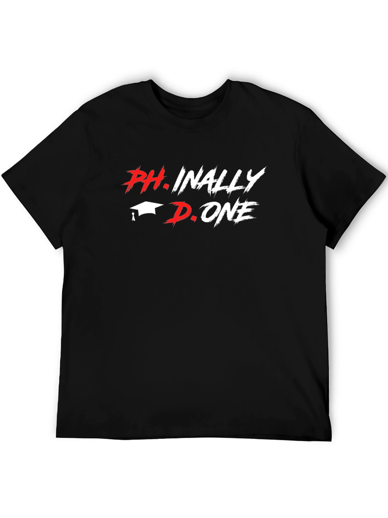 Black Ph.inally Done Black T-Shirt view 5
