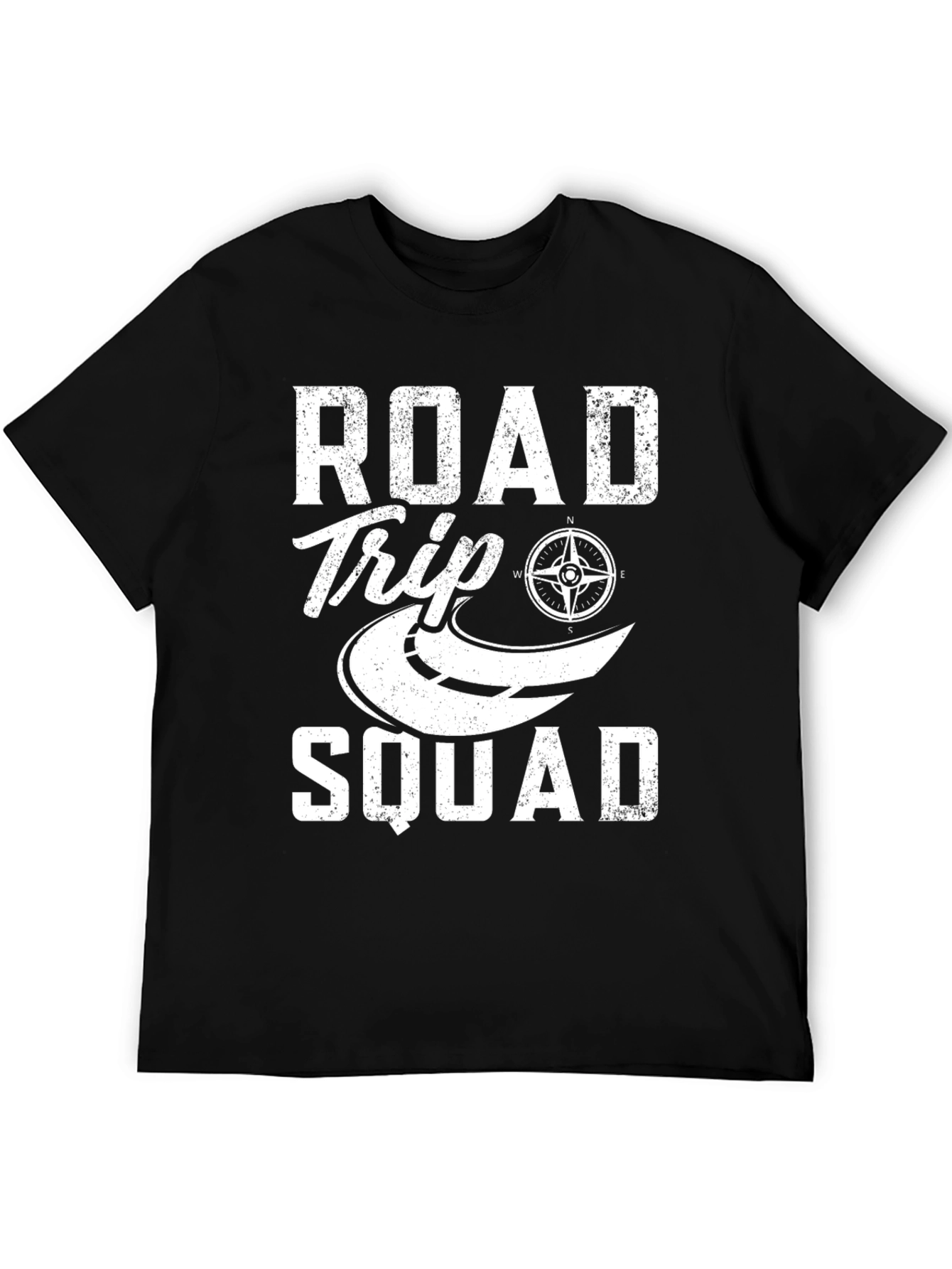 Black Road Trip Squad T-Shirt view 5