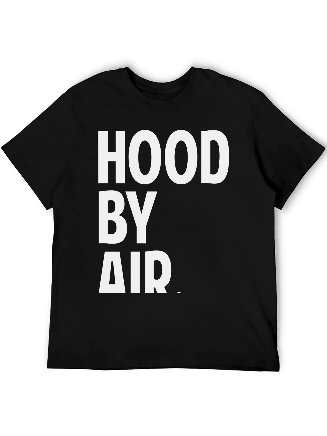 Black Hood By Air Black T-Shirt view 5