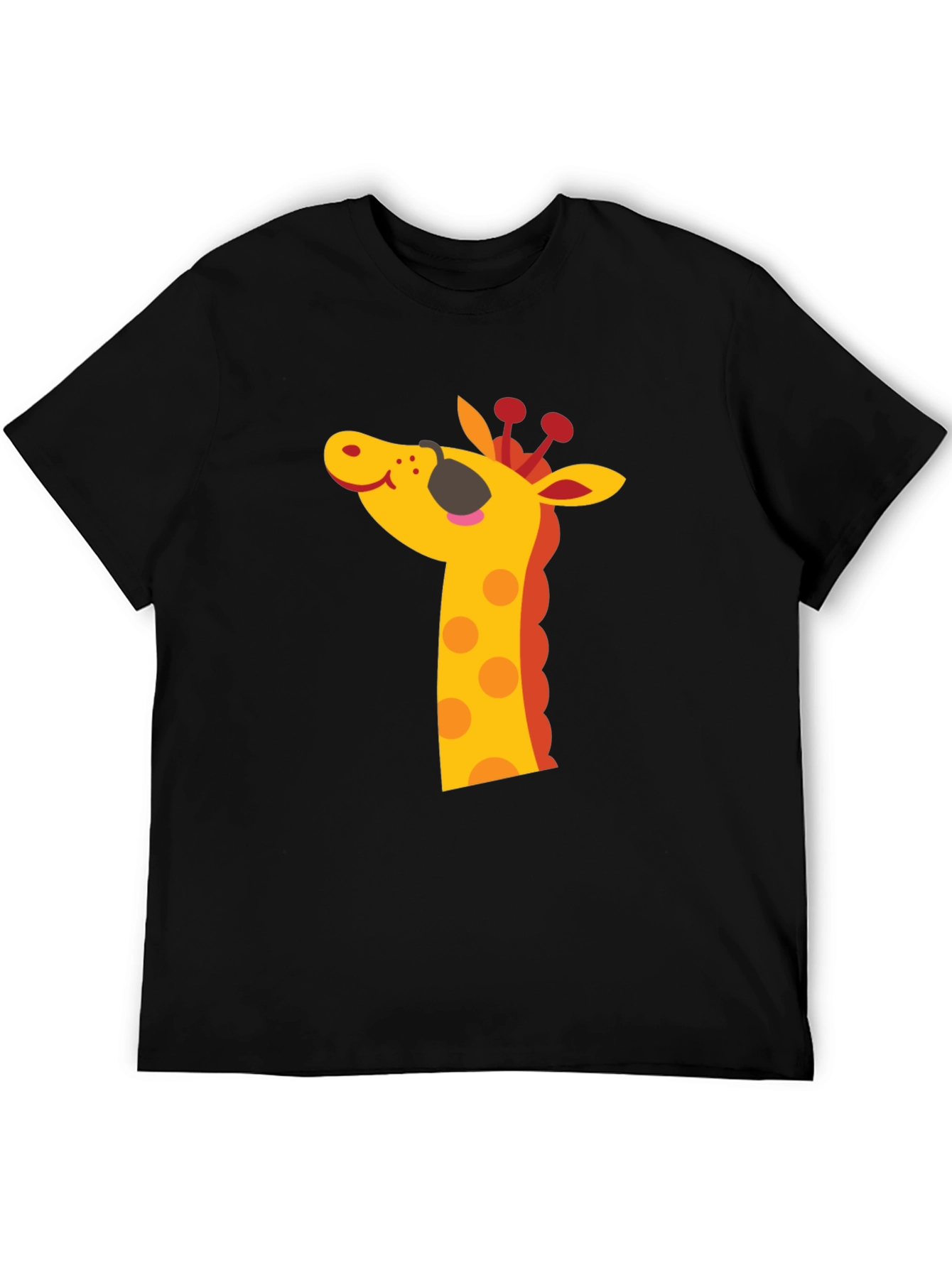 Black Black Giraffe T-Shirt view 5