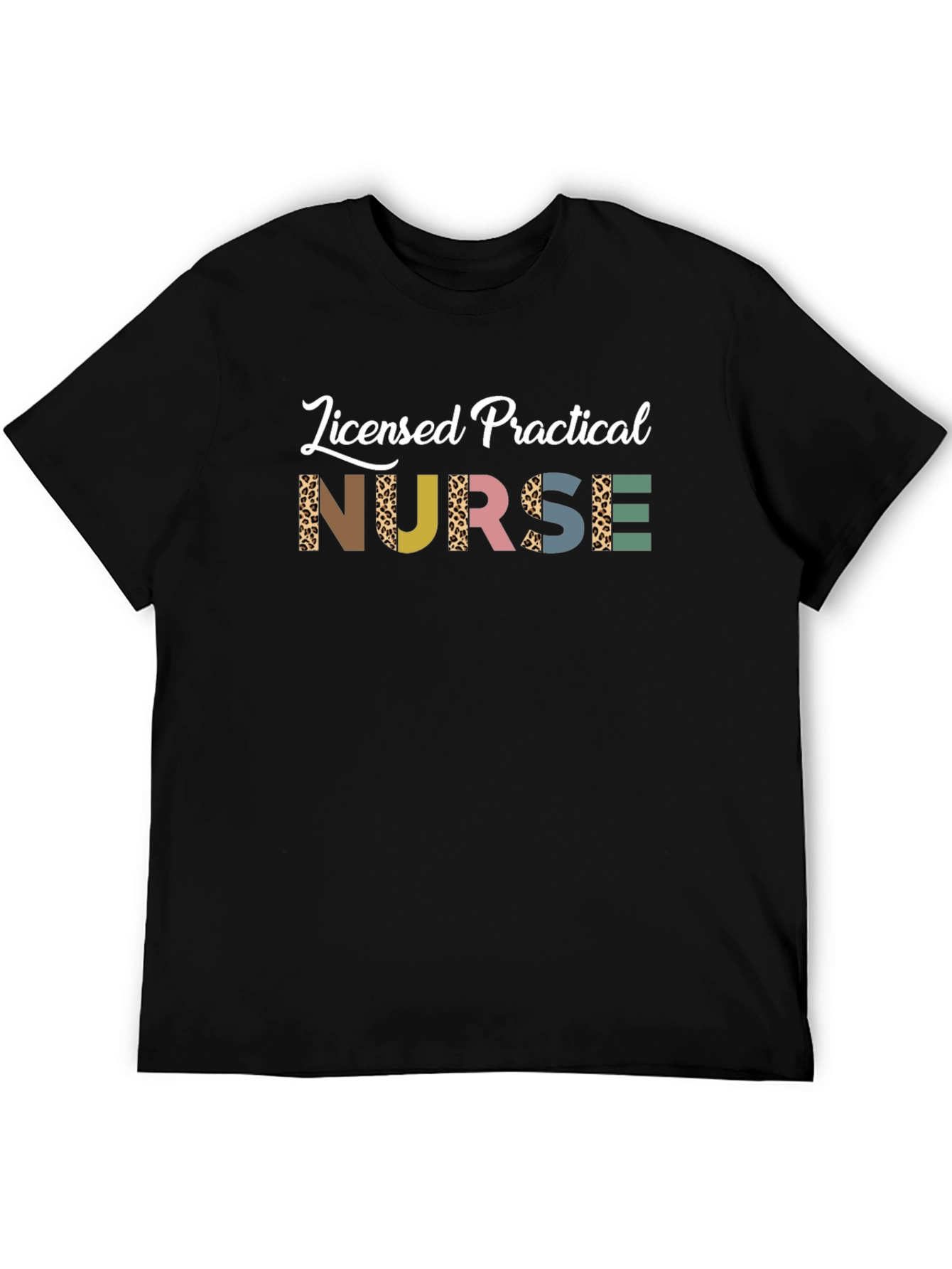 Black Licensed Practical Nurse Graphic Tee view 5