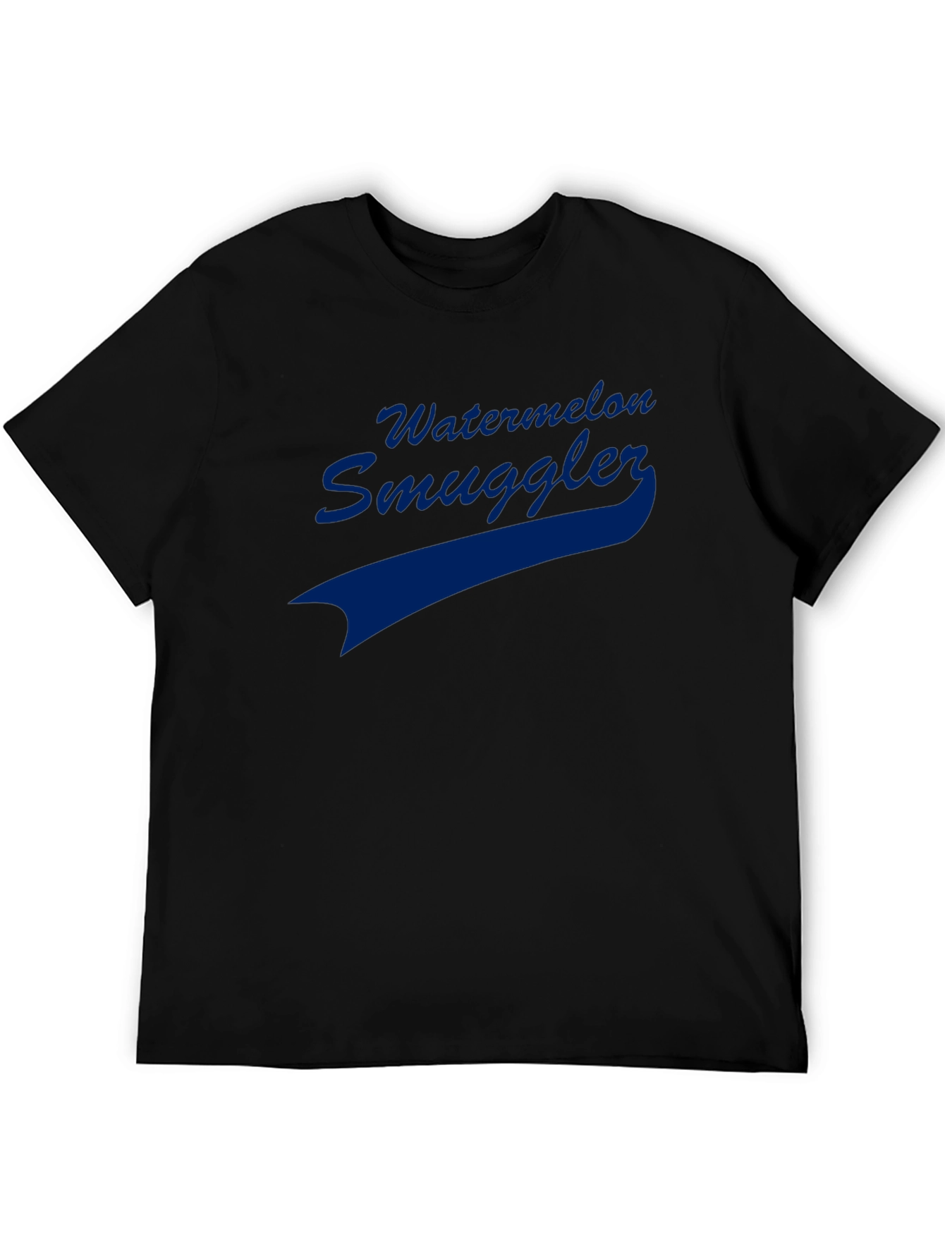Black Watermelon Smuggler Graphic T-Shirt view 5