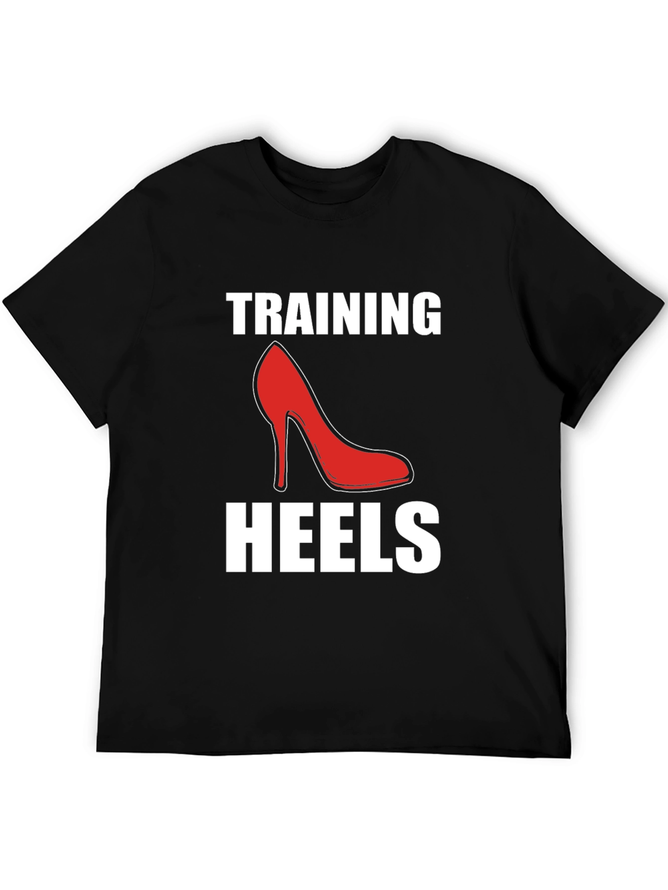 Black Training Heels T-Shirt view 5