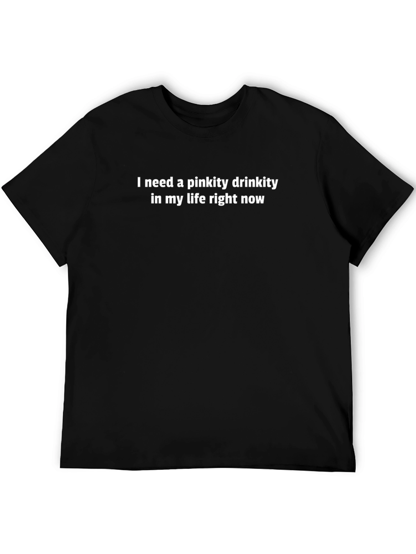 Black Pinkity Drinkity T-Shirt view 5
