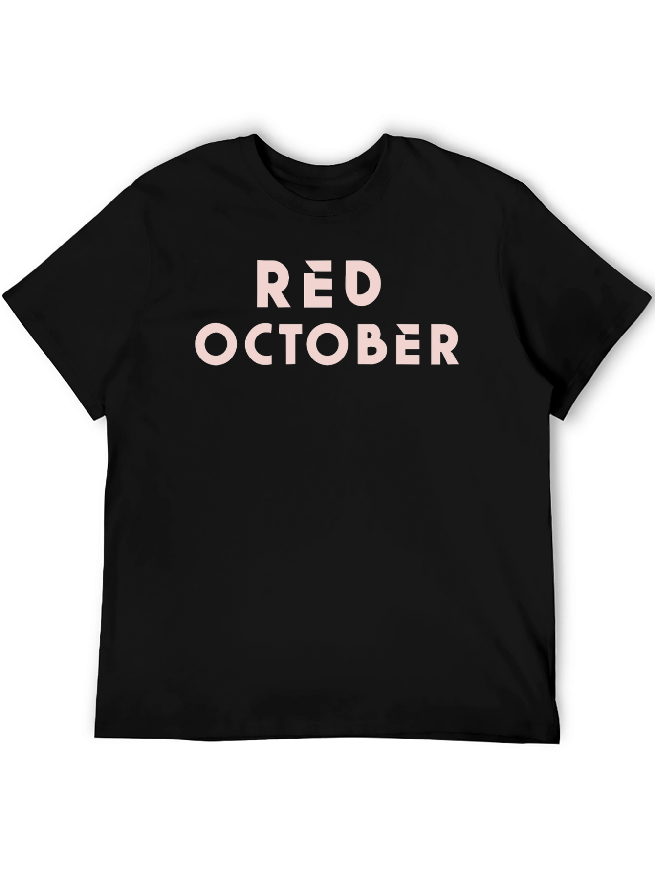 Black Red October Graphic Tee - Premium Comfort view 5