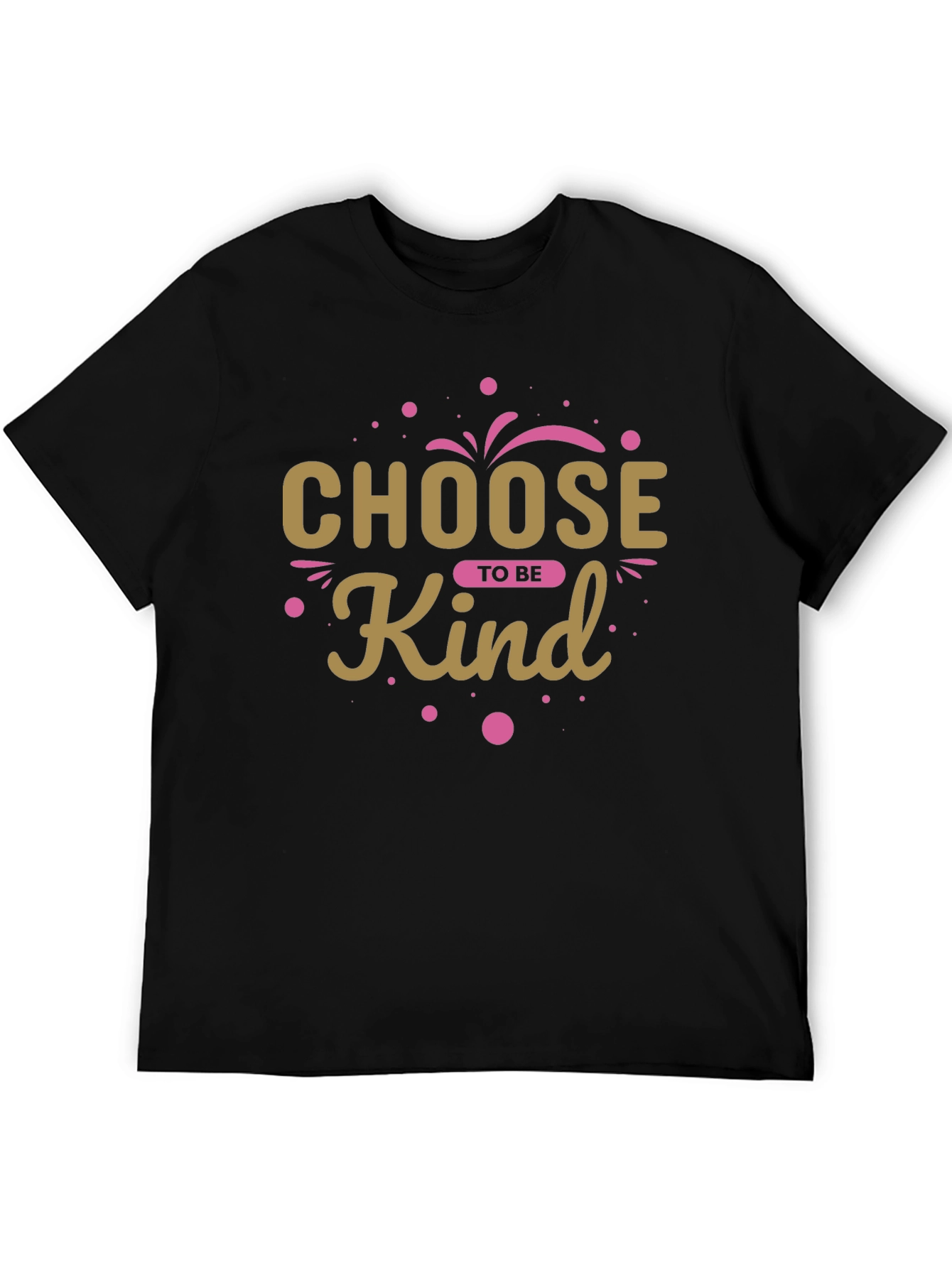 Black Choose to be Kind Graphic T-Shirt view 5