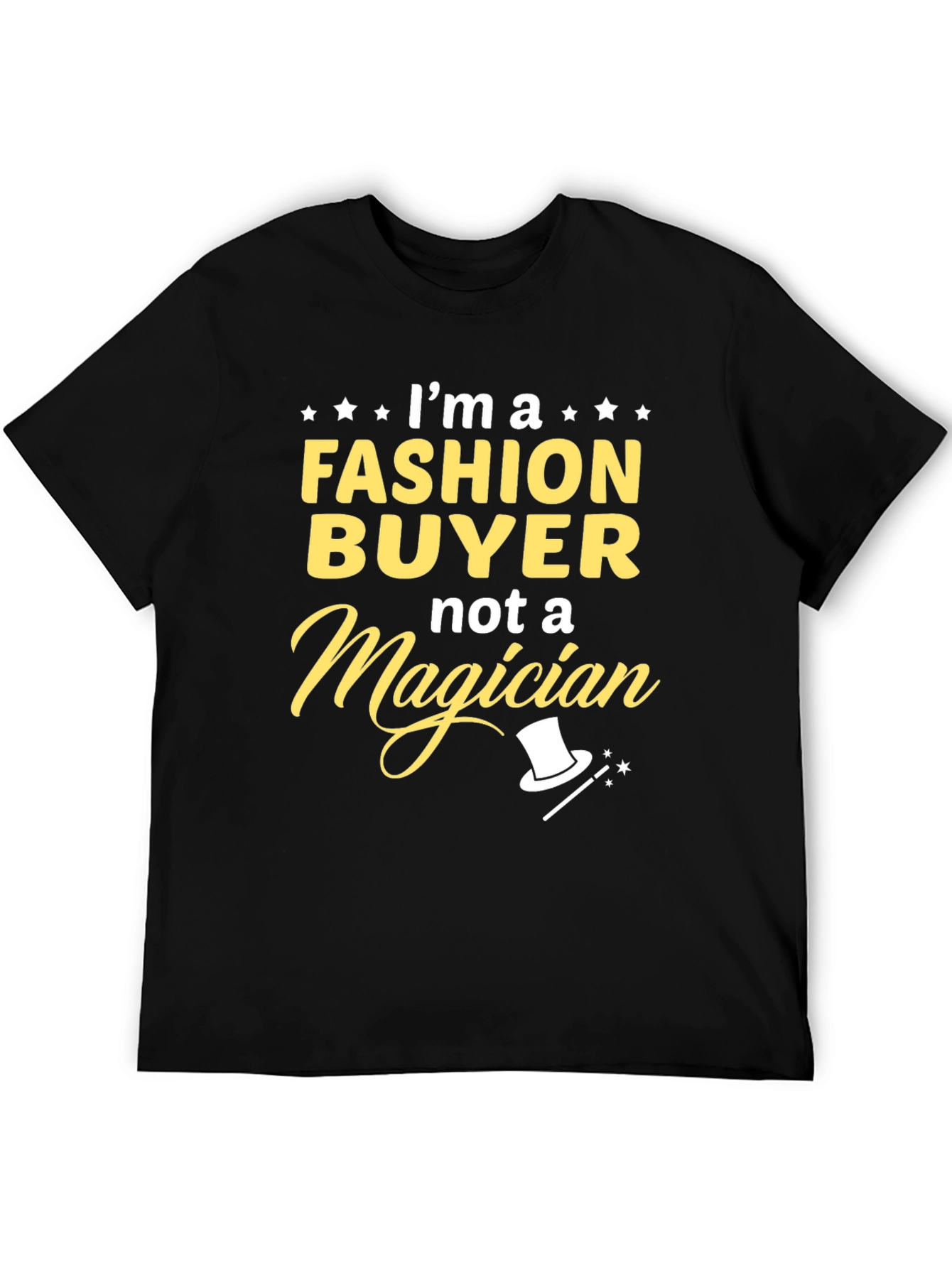 Black Fashion Buyer Graphic T-Shirt - Humor Apparel view 5