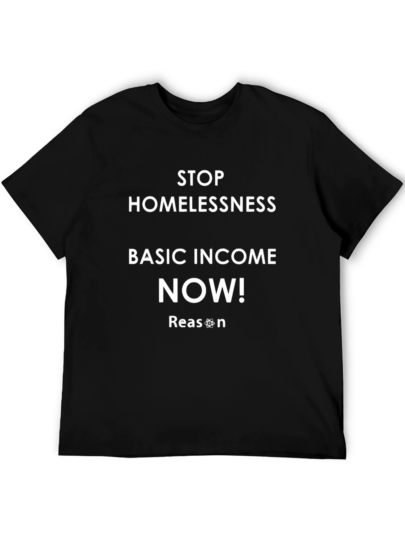 Stop Homelessness Basic Income NOW! T-Shirt - 5