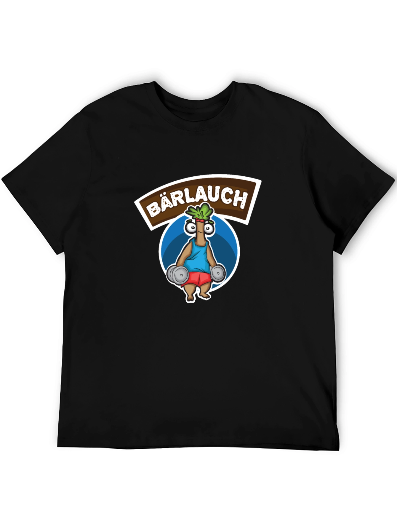 Barlauch Workout Graphic Tee - Black Cotton T-Shirt - 5