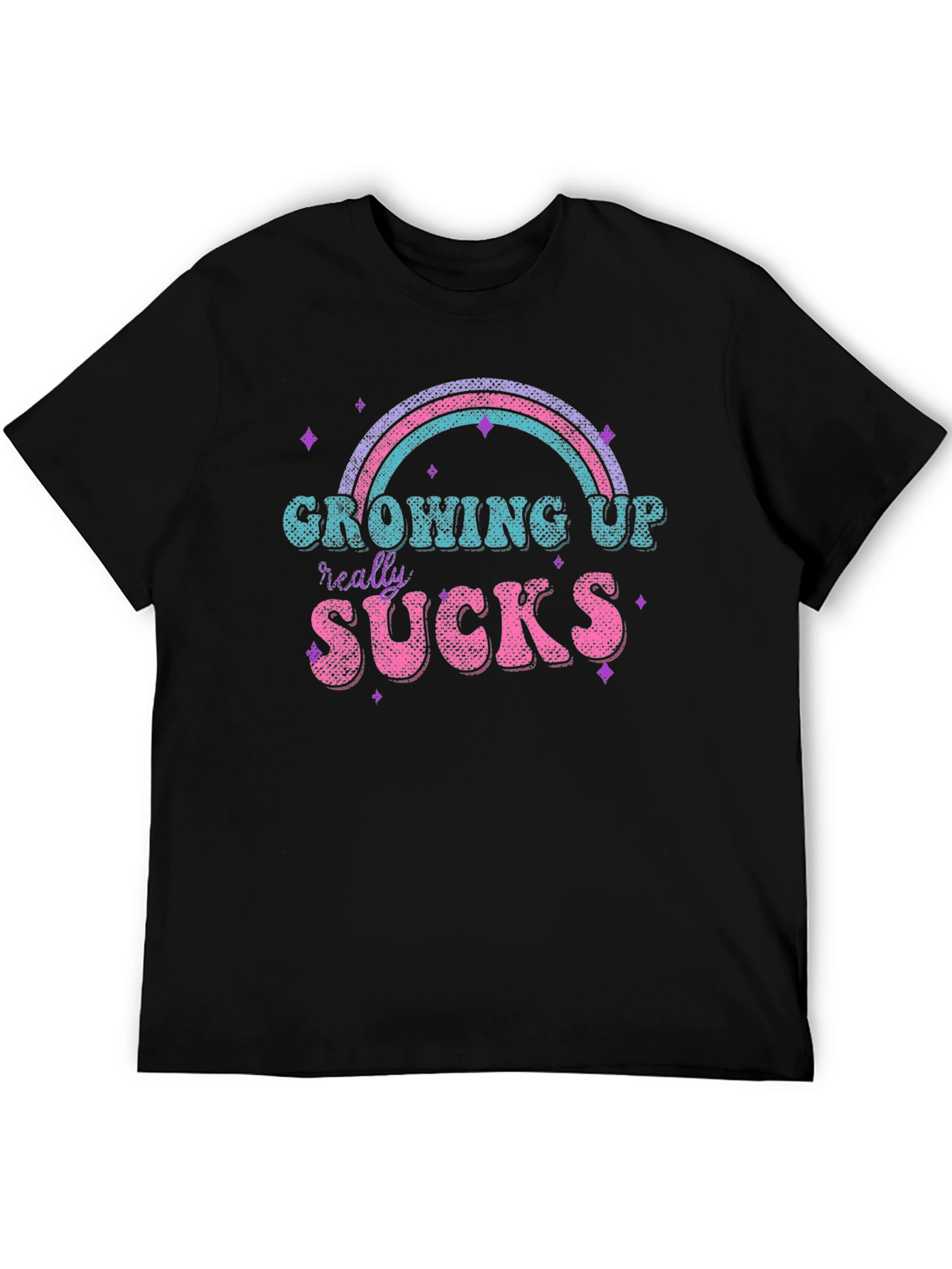 Growing Up Really Sucks Graphic Tee - 5