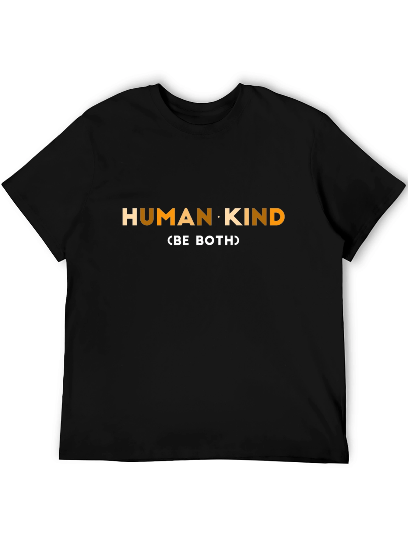 Black Human Kind Be Both Black T-Shirt view 5