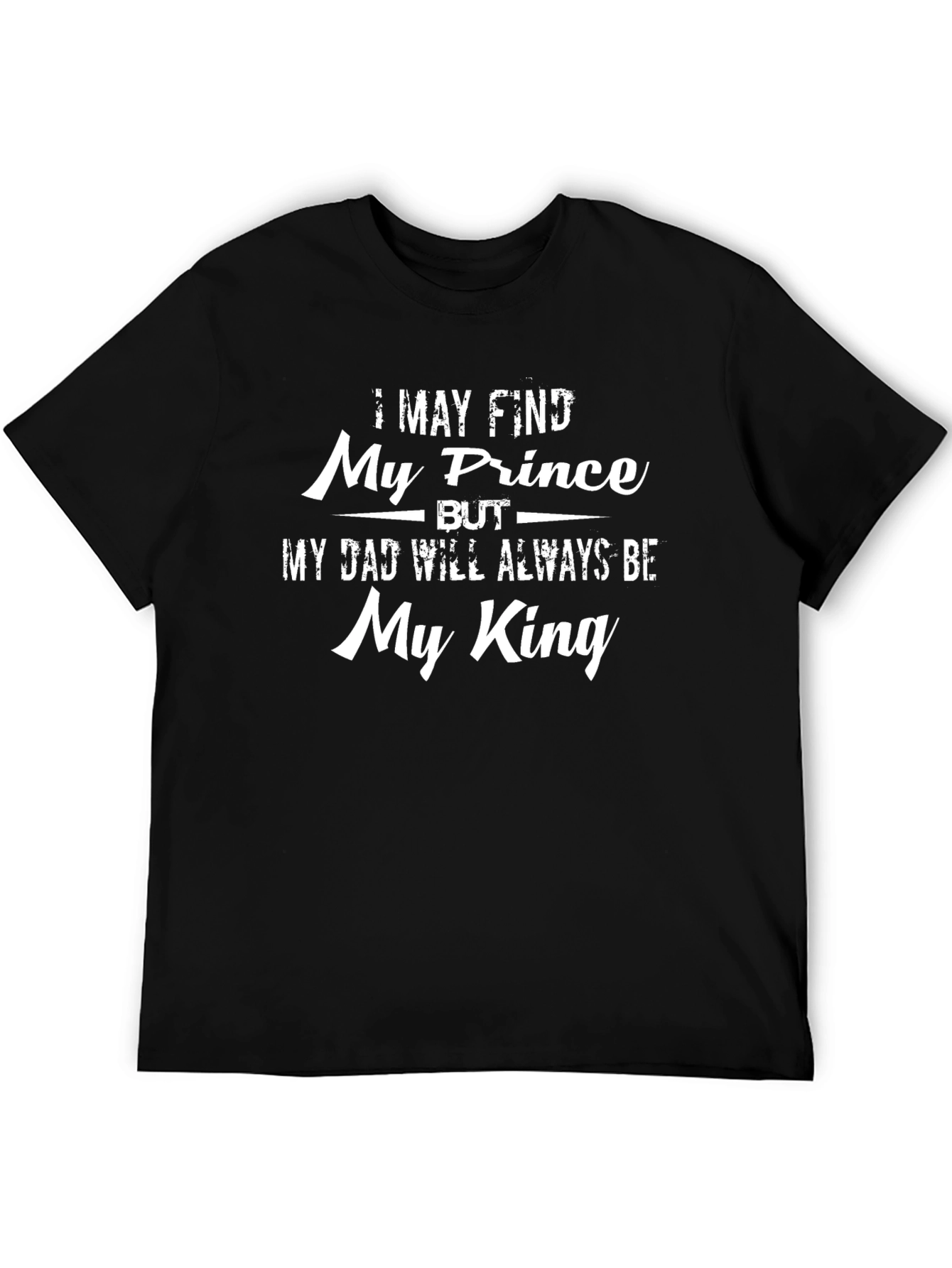 Black My Dad My King T-Shirt view 5