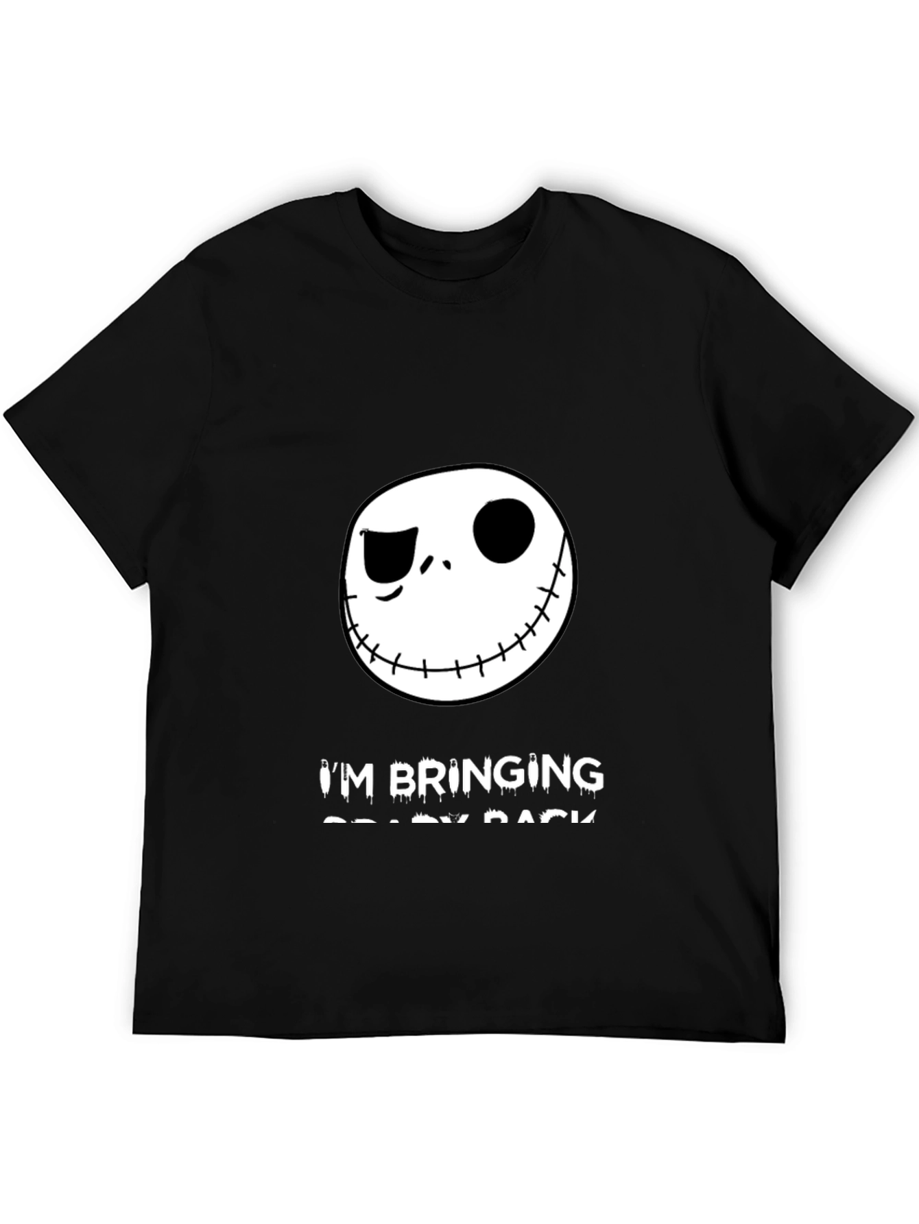 Black Bringing Scary Back Tee view 5