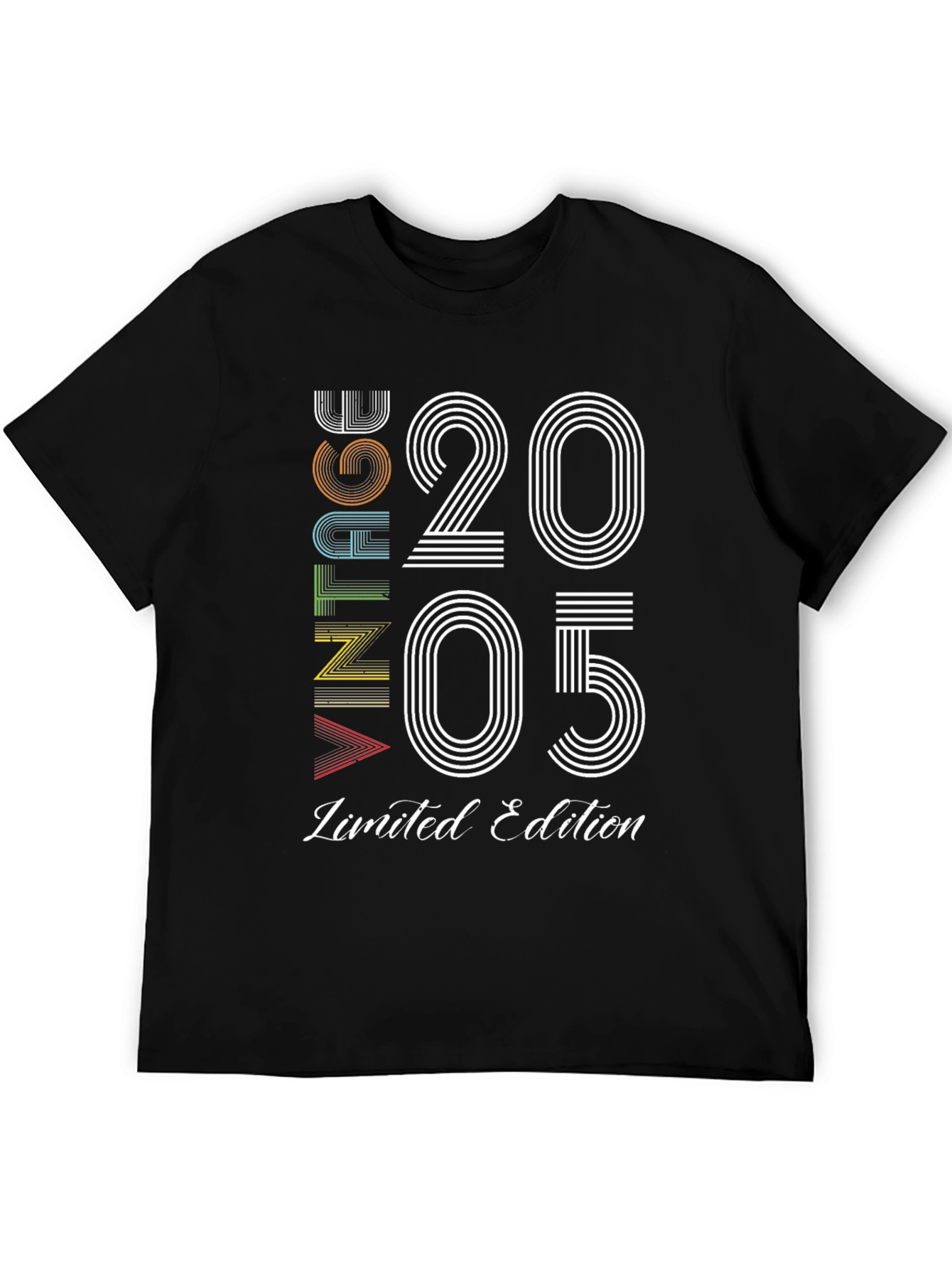 Black Vintage 2005 Limited Edition Graphic T-Shirt view 5