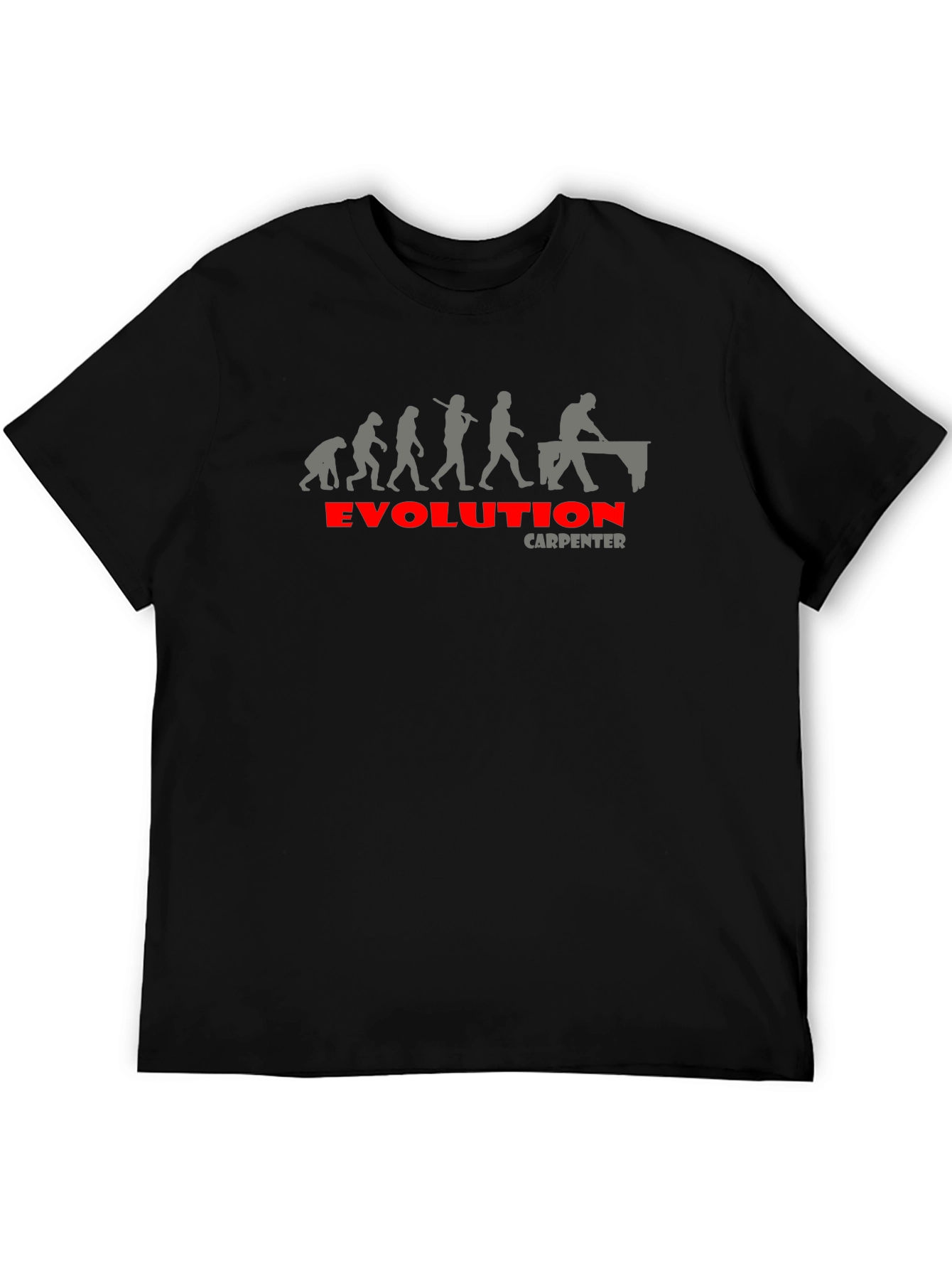 Black Evolution Carpenter T-Shirt - Black view 5