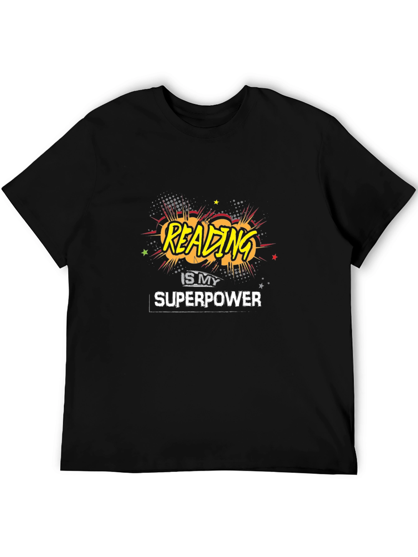 Black Reading is my Superpower T-Shirt view 5