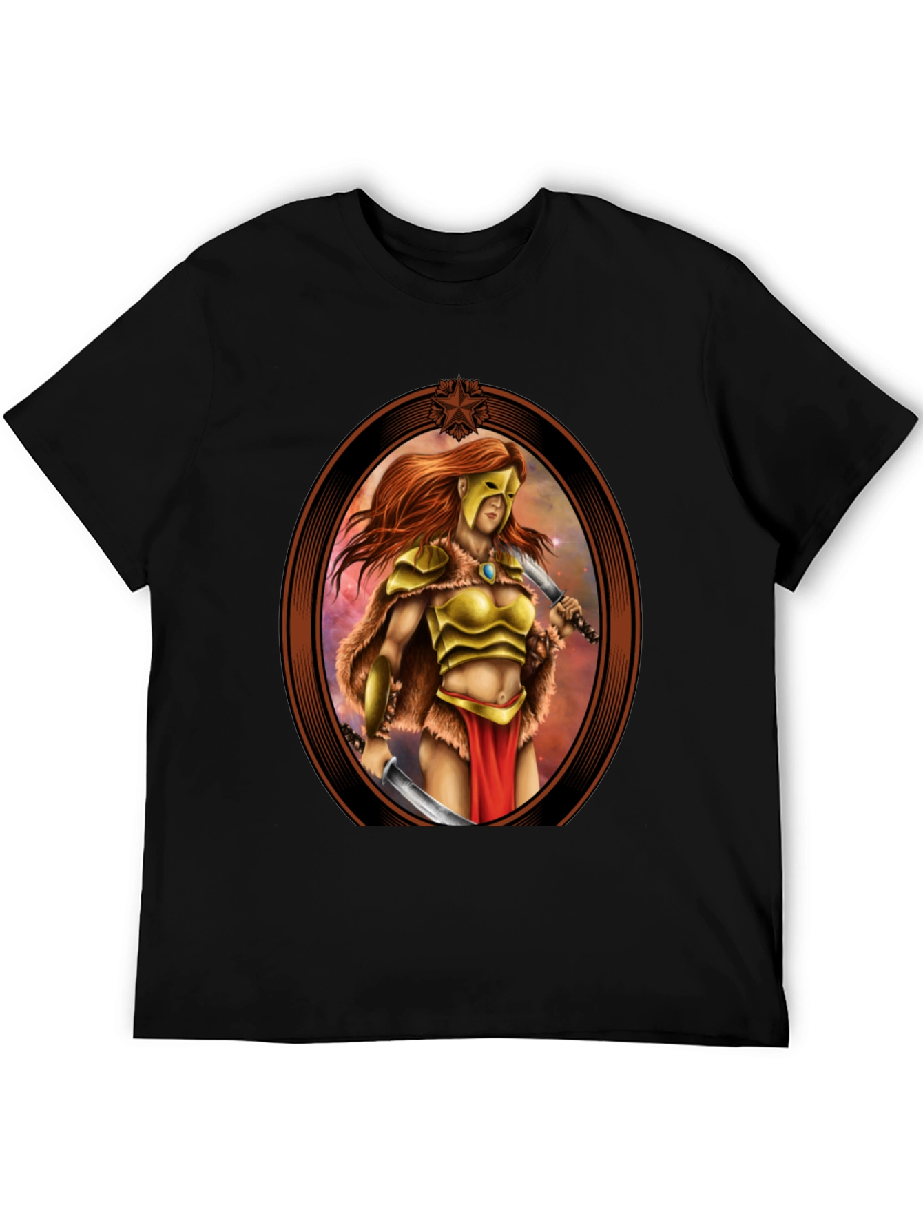 Black Warrior Woman Graphic Tee view 5
