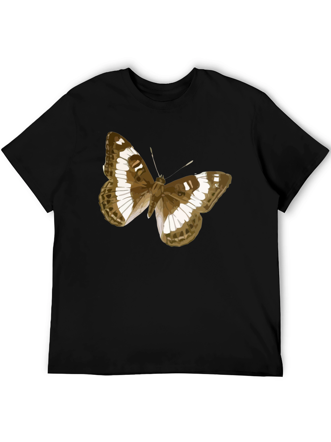 Black Butterfly Graphic Tee - Stylish Black T-Shirt view 5