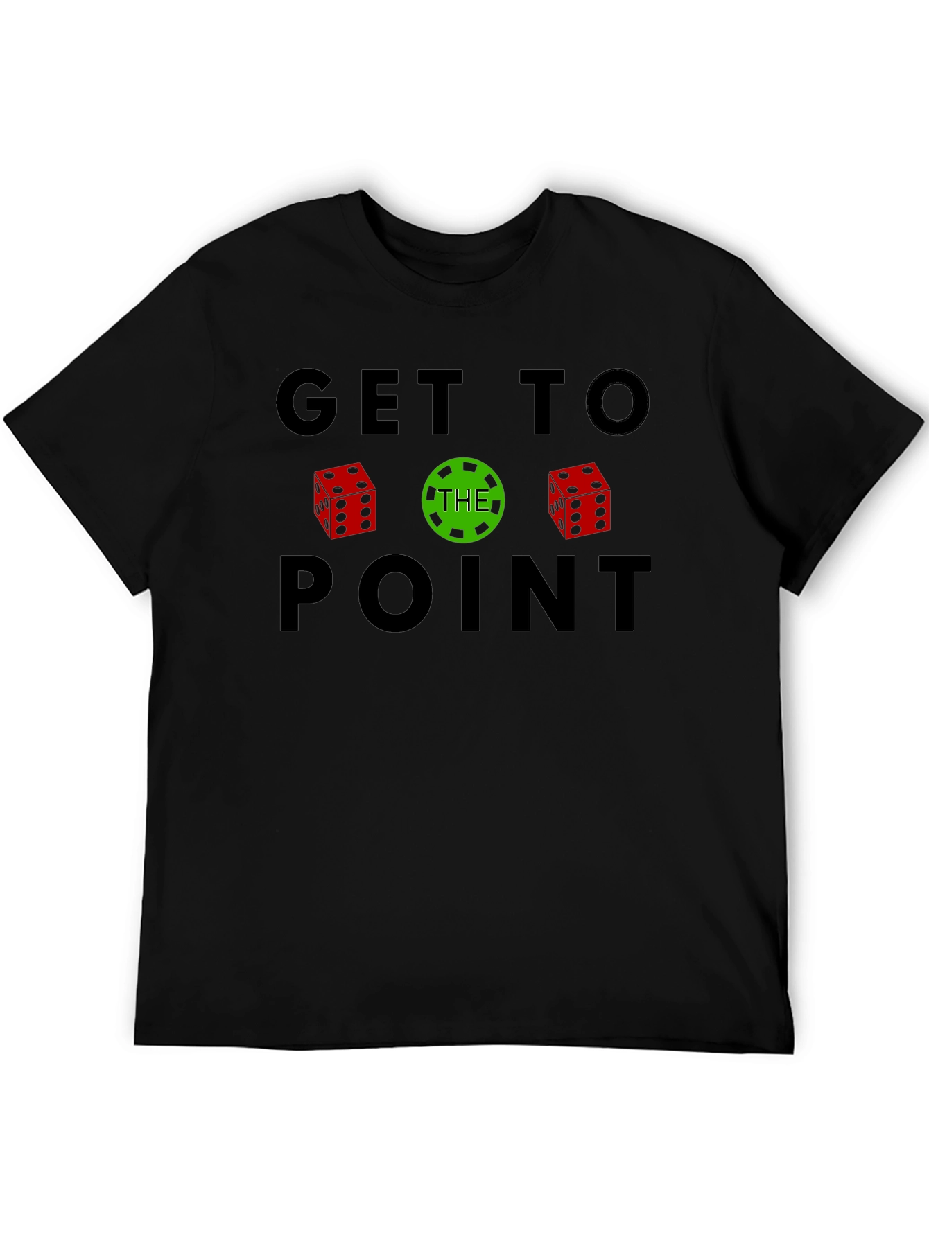 Black Get to The Point T-Shirt view 5