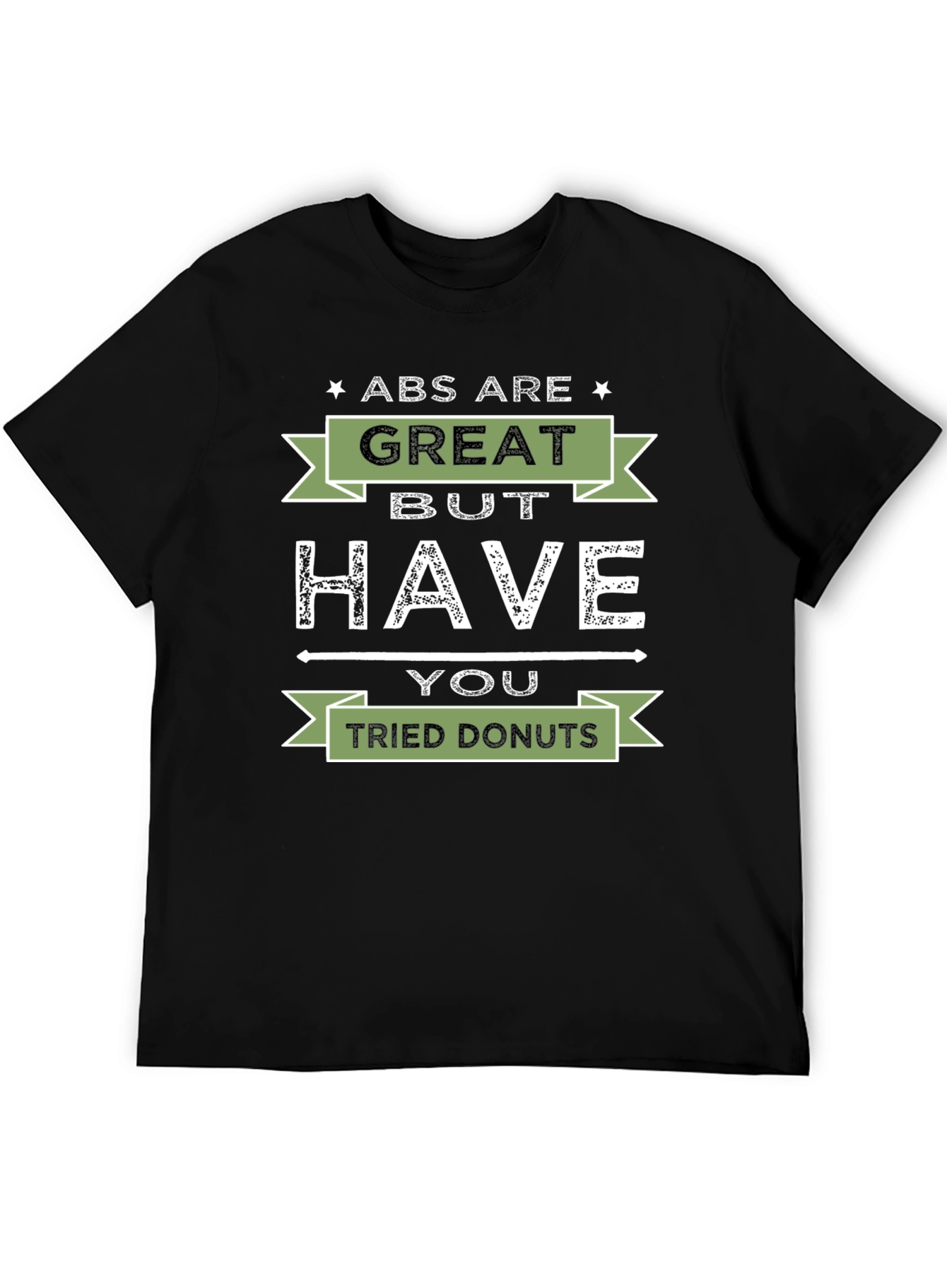 Black Abs are Great, But Have You Tried Donuts T-Shirt view 5